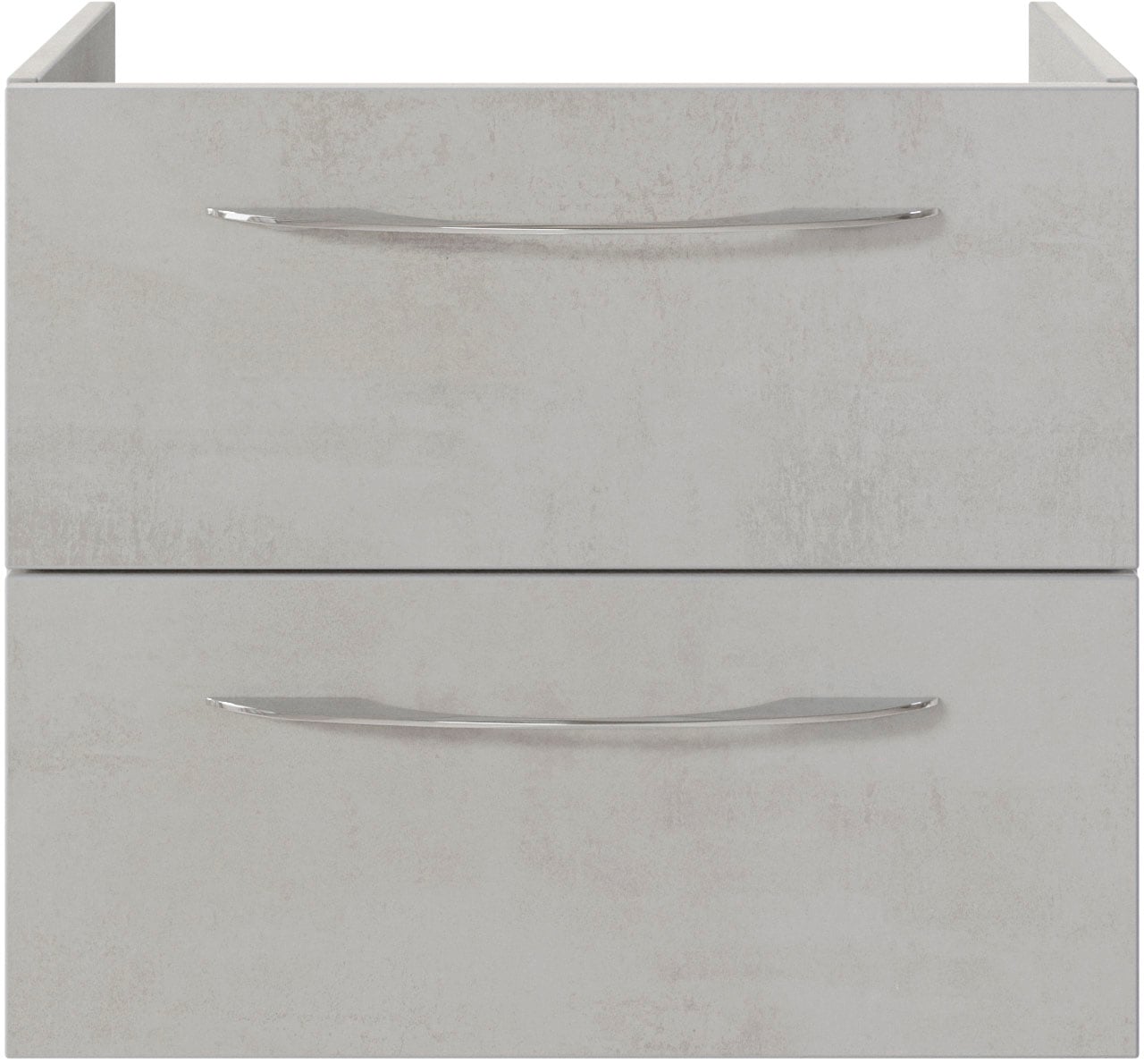 Saphir Badmöbel-Set »Serie 4035 2-teilig, Keramikwaschtisch mit LED-Spiegel, 60 cm breit«, (Set), Badezimmer-Set inkl. Schubladen-Dämpfer, 2 Schubladen, Waschplatz