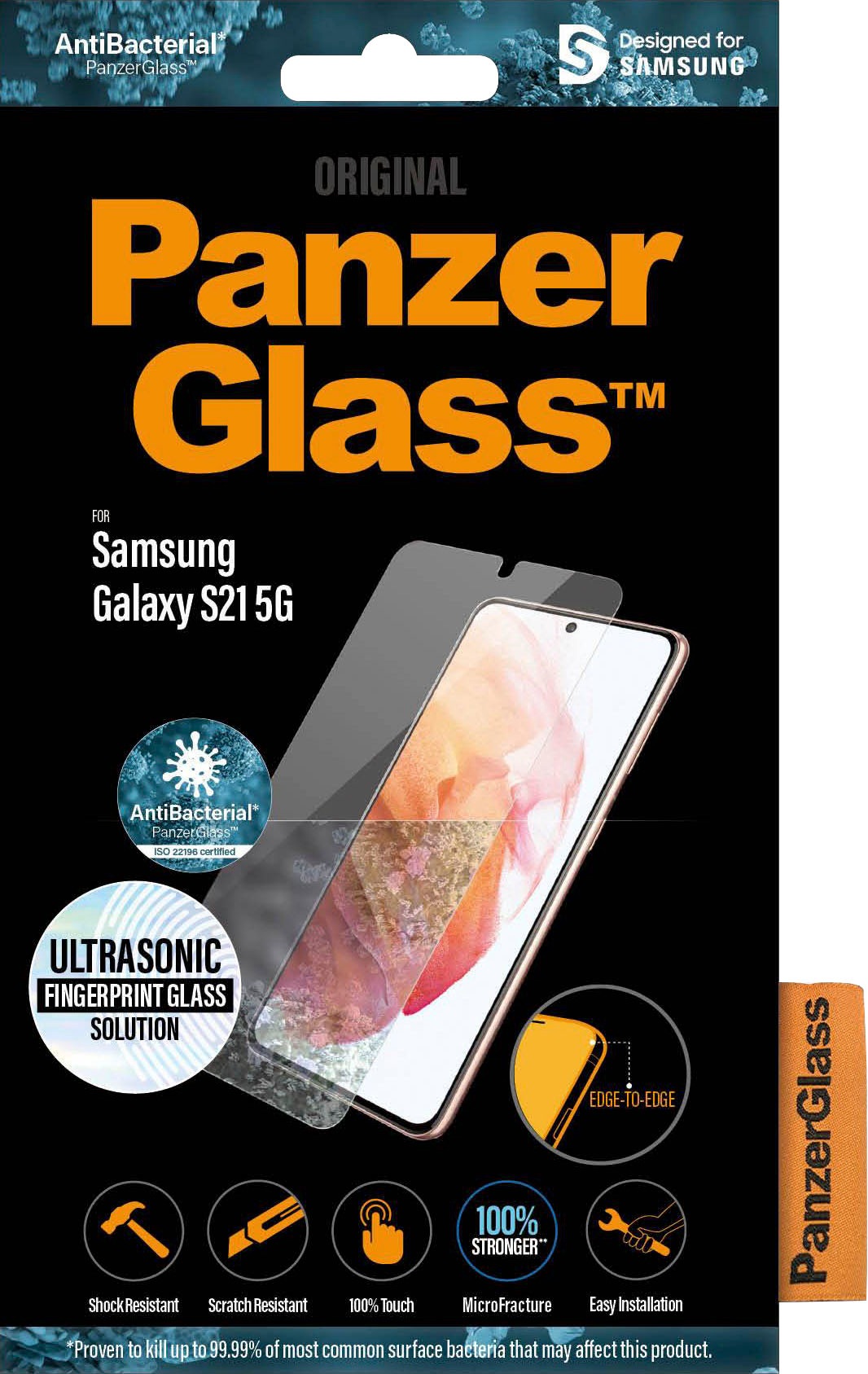 PanzerGlass Displayschutzfolie »7269«, für Galaxy S21 5G