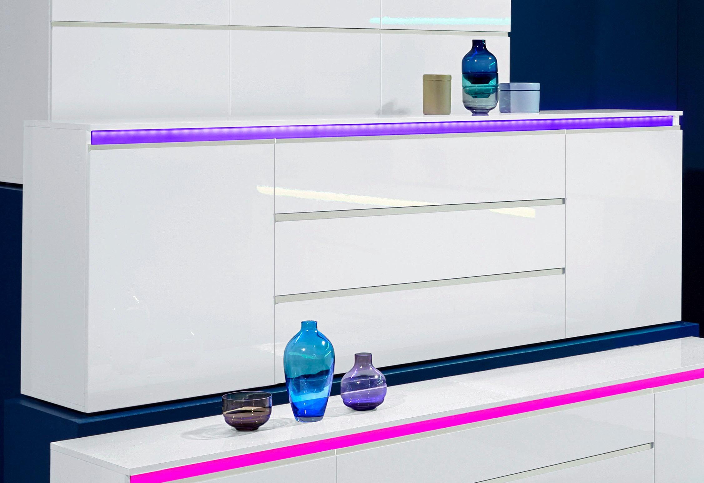 INOSIGN Sideboard »Magic, Kommode, Schrank, Kredenz« mit 2 Türen und 3 Schu günstig online kaufen