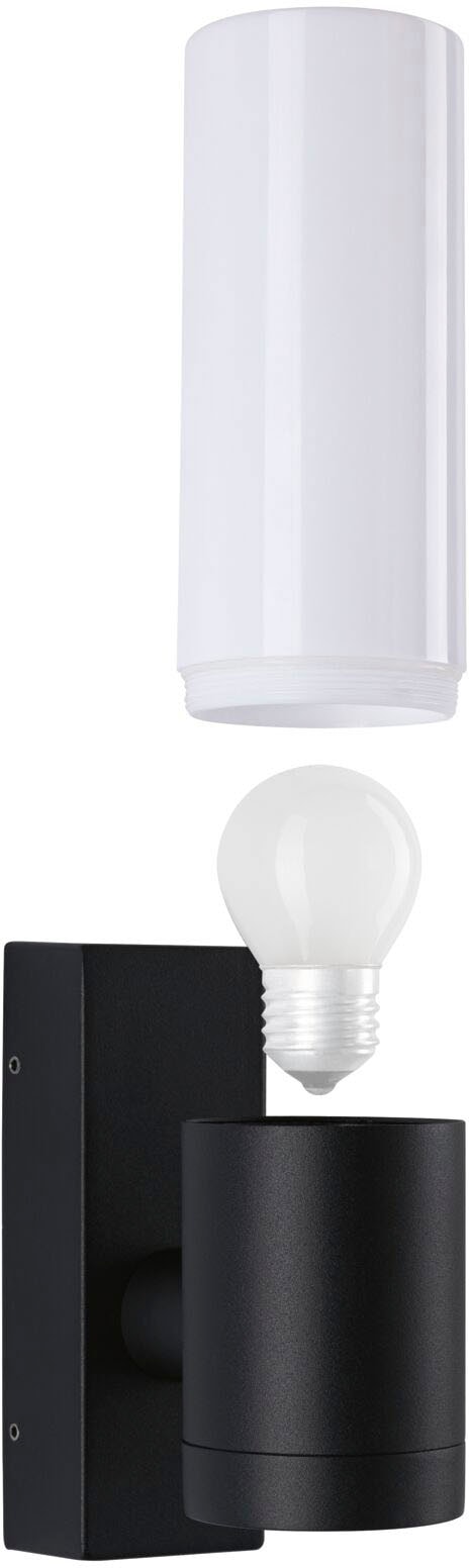 Paulmann LED Außen-Wandleuchte »Outdoor 230V Tralia E27 IP44 anthrazit«, 1 flammig, Leuchtmittel E27 | ohne Leuchtmittel, E27, IP44