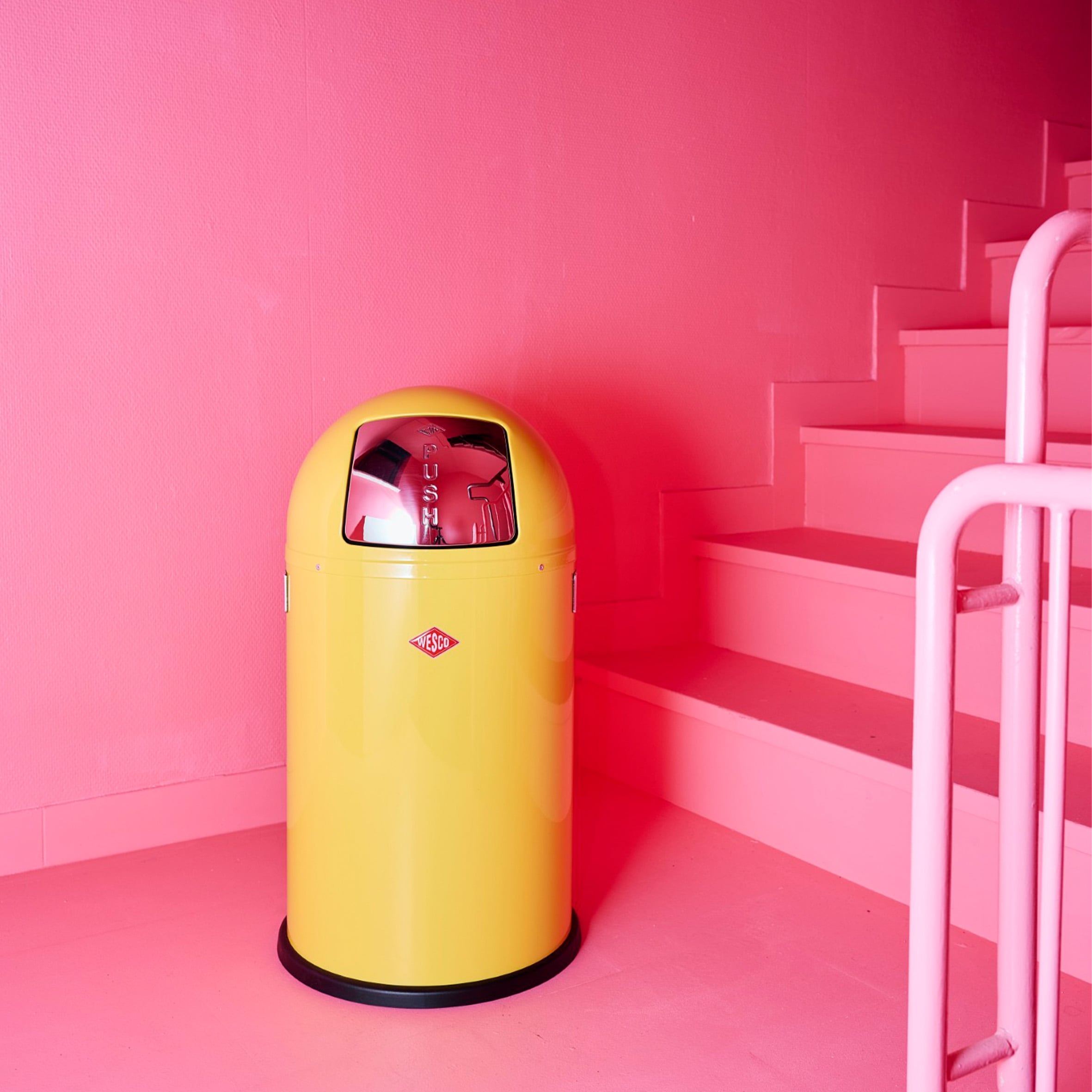 WESCO Mülleimer »Pushboy«, 1 Behälter, Abfallsammler, 50 Liter