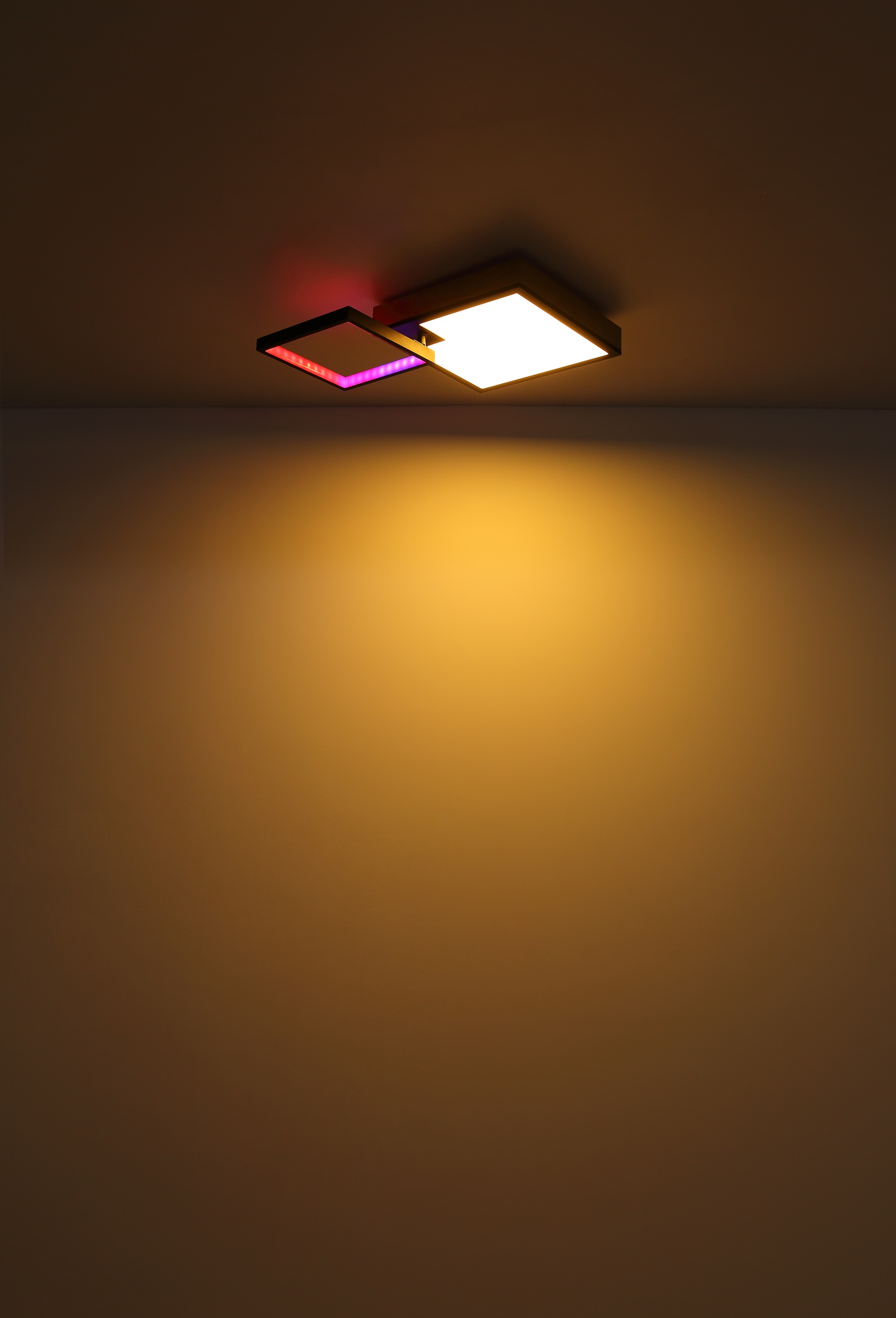 GLOBO LIGHTING Deckenleuchte »JACKY« LED-Modul 1 Stk. Deckenlampe Wohnzimmer-Leuchte Schlafzimmer-Leuchte Flur Küche