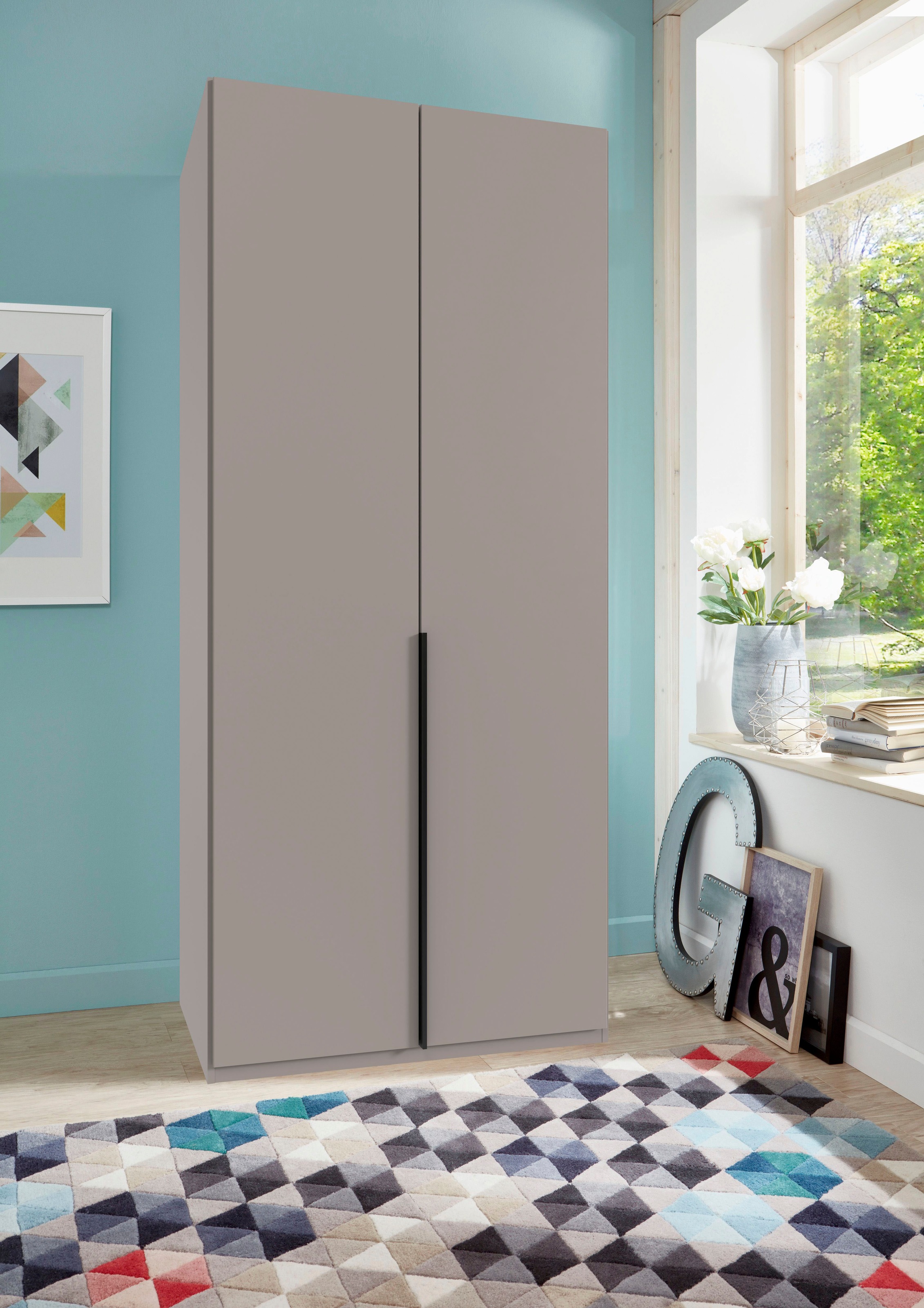 Wimex Kleiderschrank »Mugano,in 5 Breiten,2 Höhen,2 Tiefen, viele Farben, M günstig online kaufen
