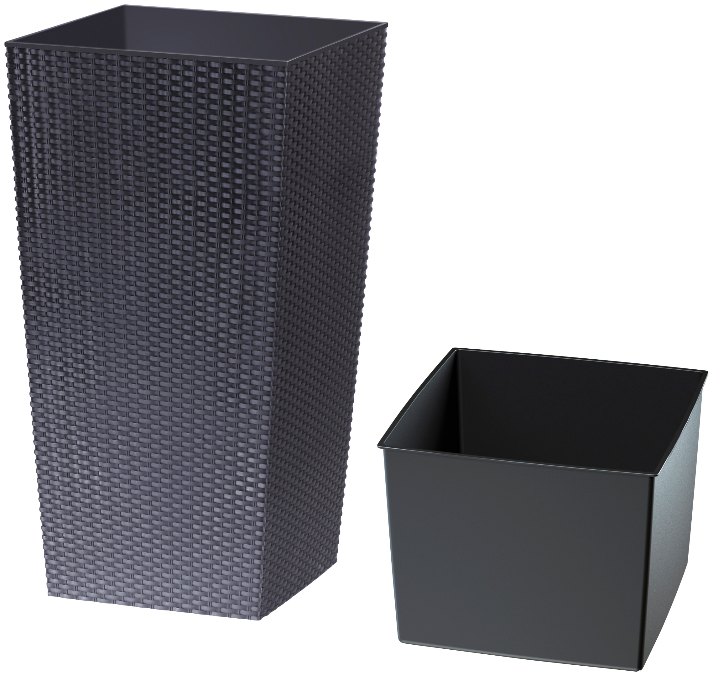 Prosperplast Blumentopf »Rato Square 325«, BxTxH: 33x33x61 cm