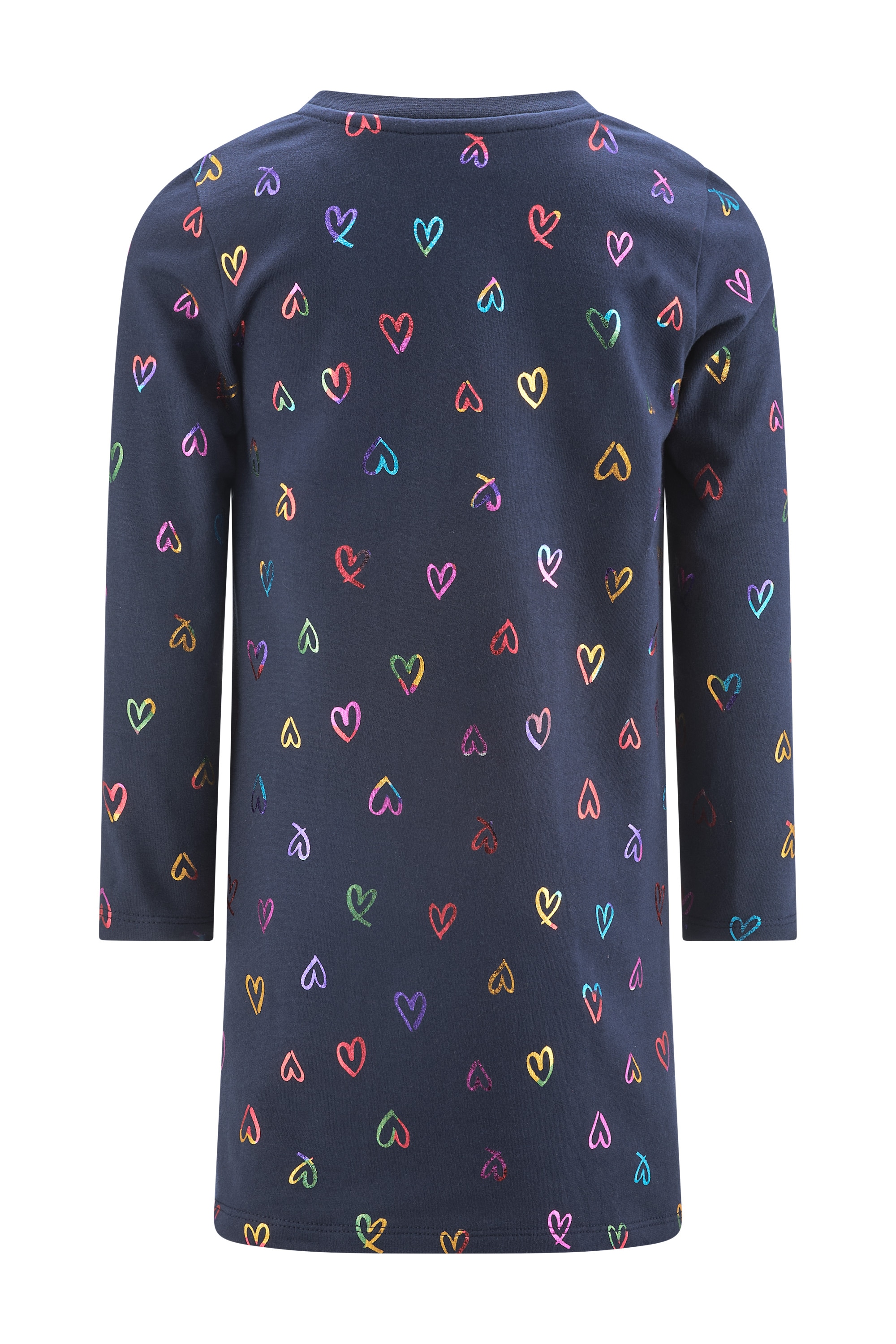 happy girls Jerseykleid Baumwolle, Cupcake Applikation, Pailletten