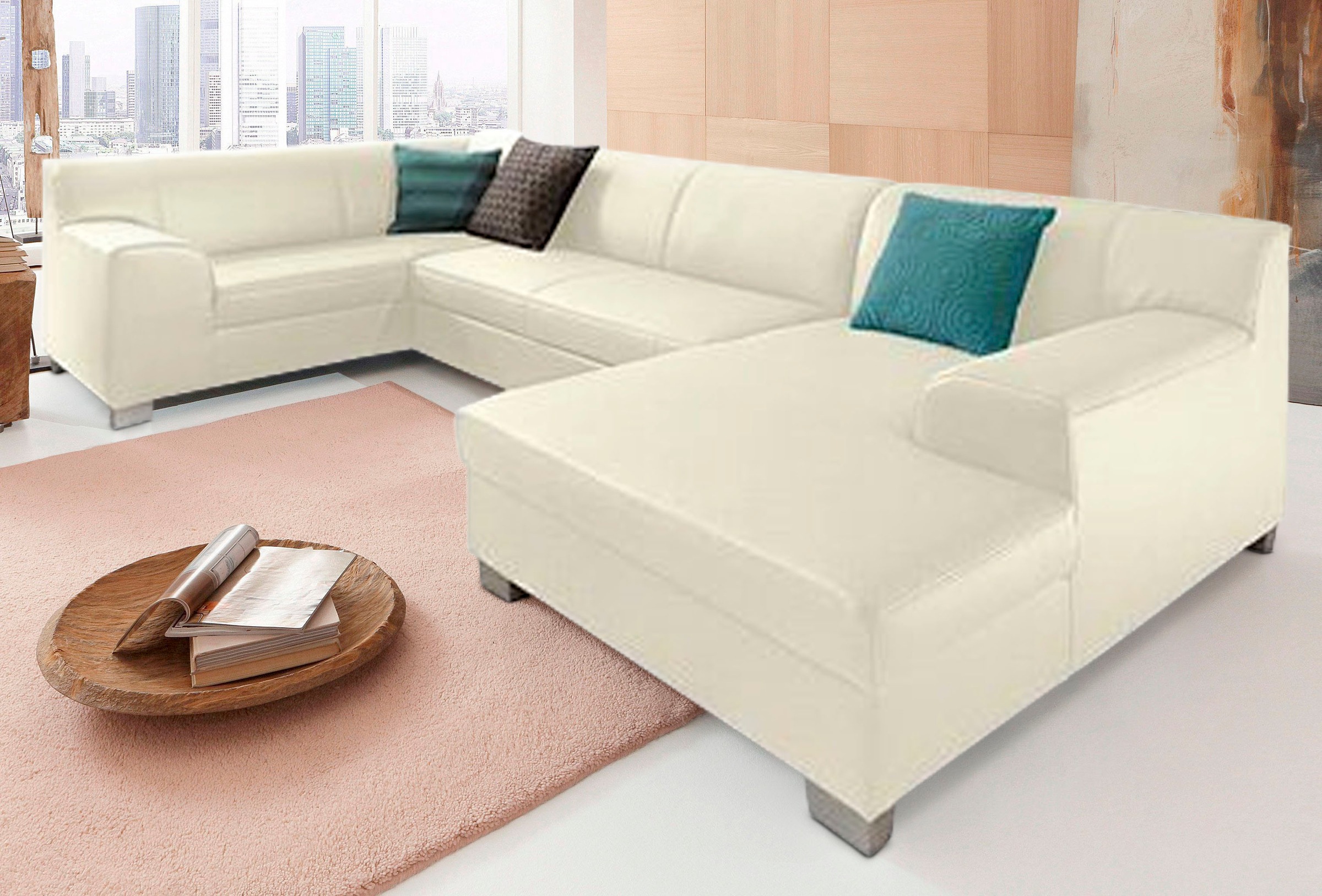 DOMO collection Wohnlandschaft »Amando in vielen Bezugsvarianten, auch in L günstig online kaufen