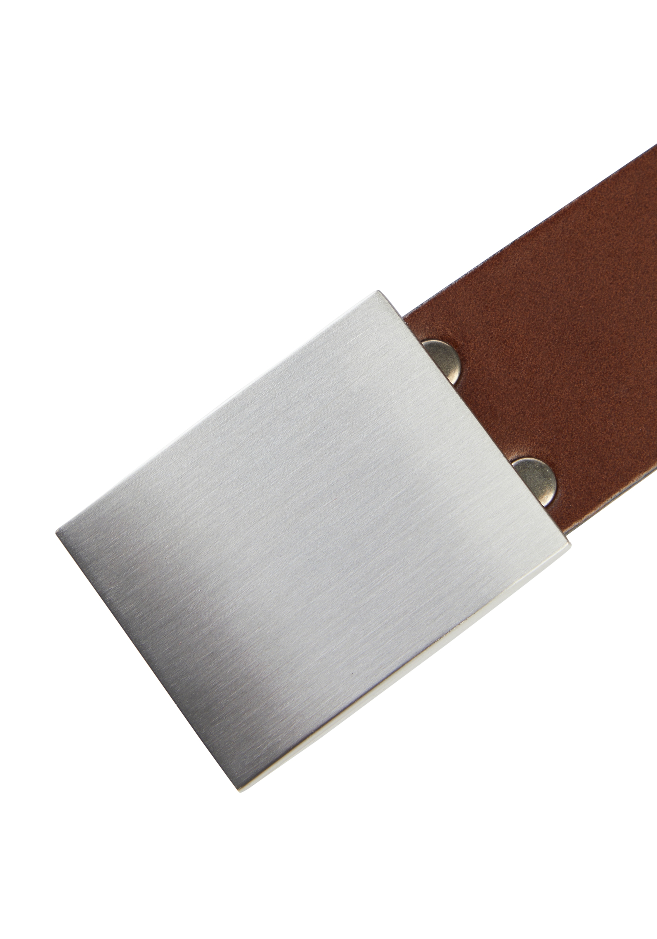 Man's World Koppelgürtel, mit zeitloser mattsilberne Koppelschließe bis Gr. 135 - NEW