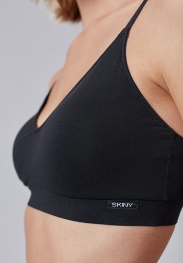 Skiny Soft-BH »Cotton Essentials« herausnehmbare Pads, weich, gepolstert, Baumwollmix