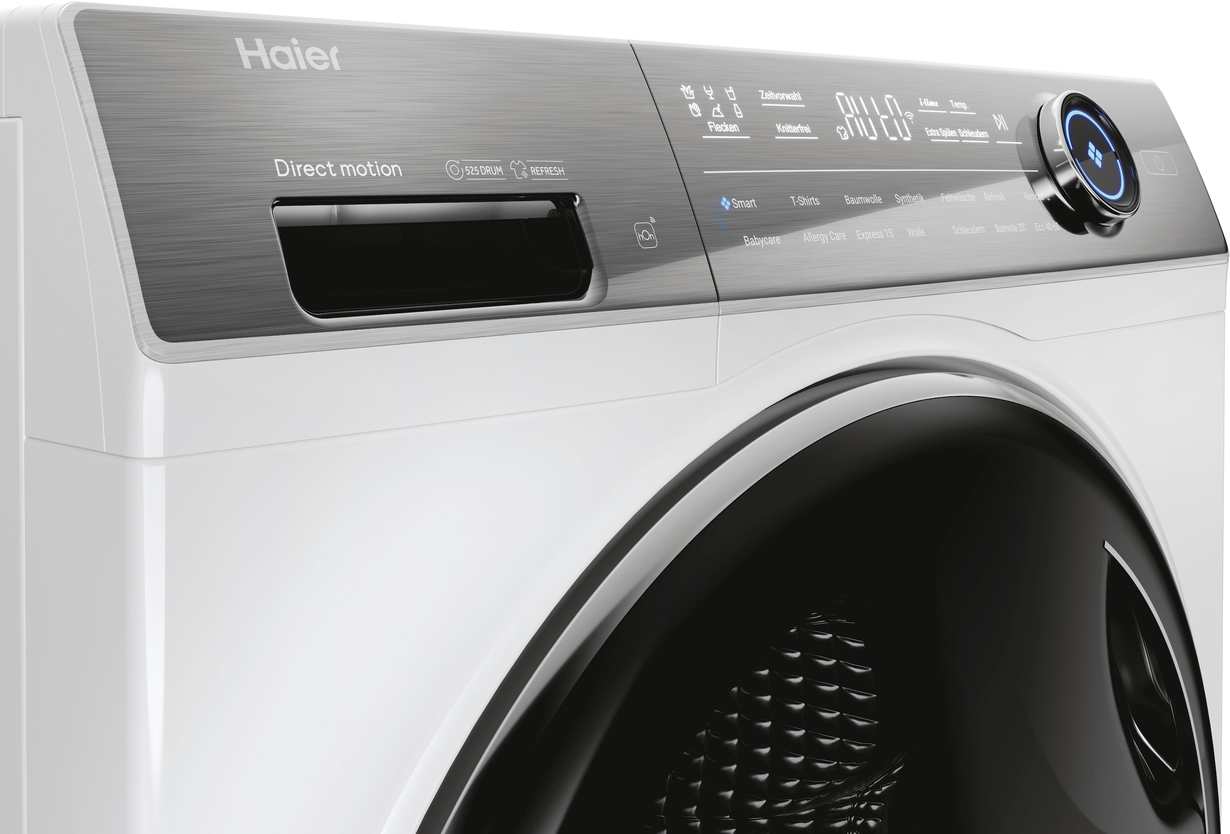 Haier Waschmaschine »HW80-BD14979EU1«, 8 kg, 1400 U/min, 8 kg, 1400 U/min, Flüsterleiser Motor, AutoDose, Vollwasserschutz