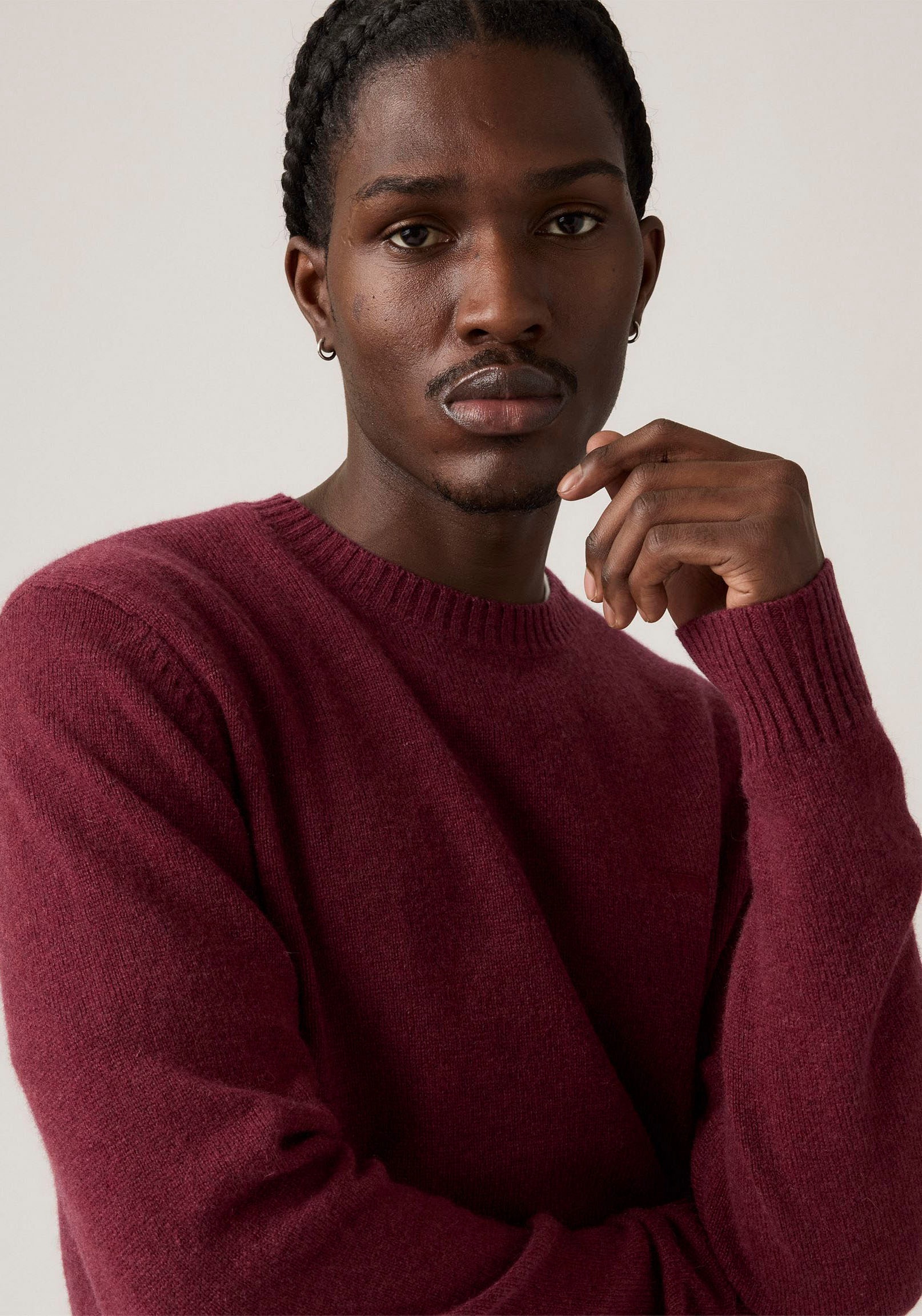 Levi's® Wollpullover »ORIGINAL HM SWEATER« klassische Rundhalsform
