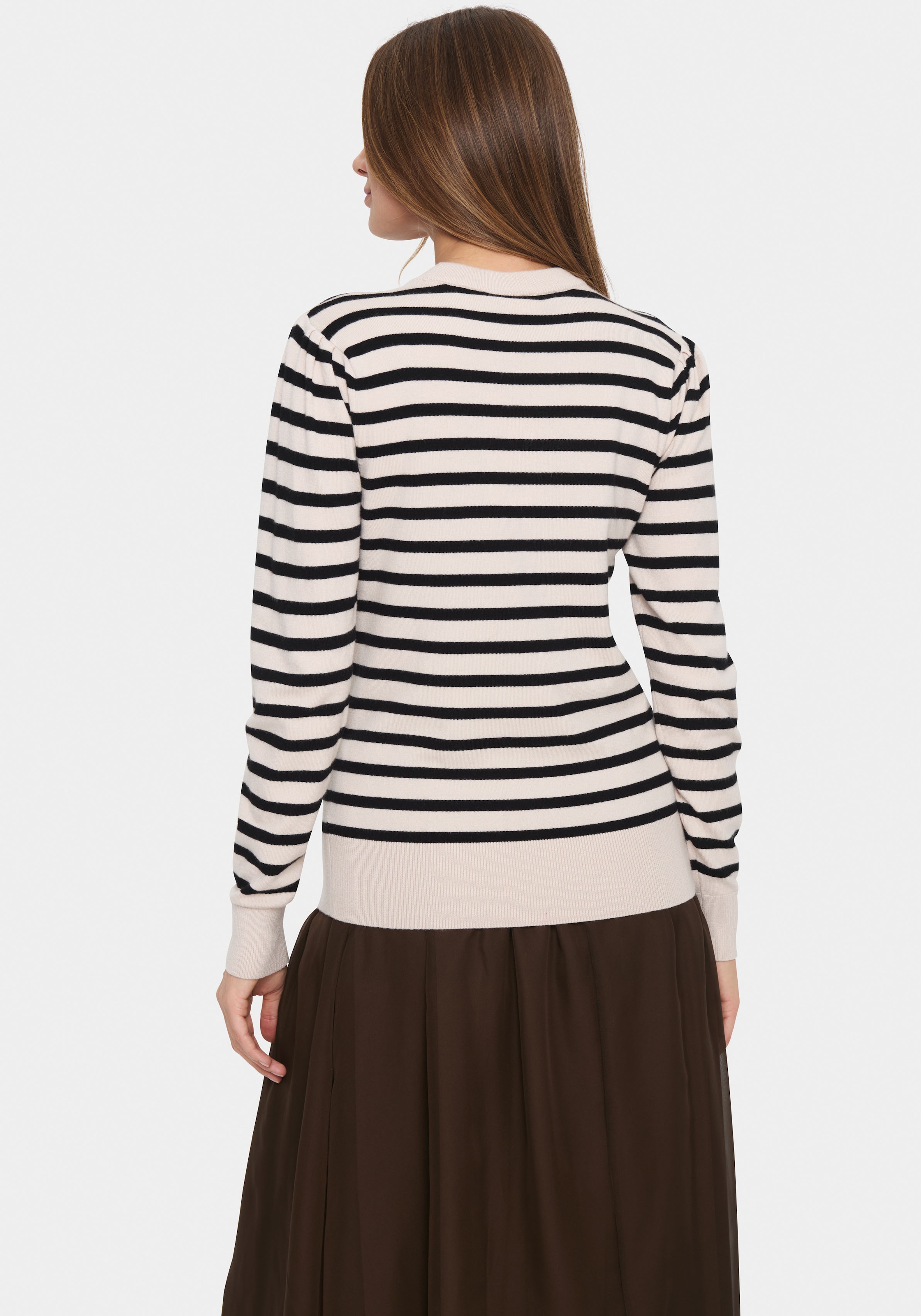 Saint Tropez Rundhalspullover »FikamSZ LS«