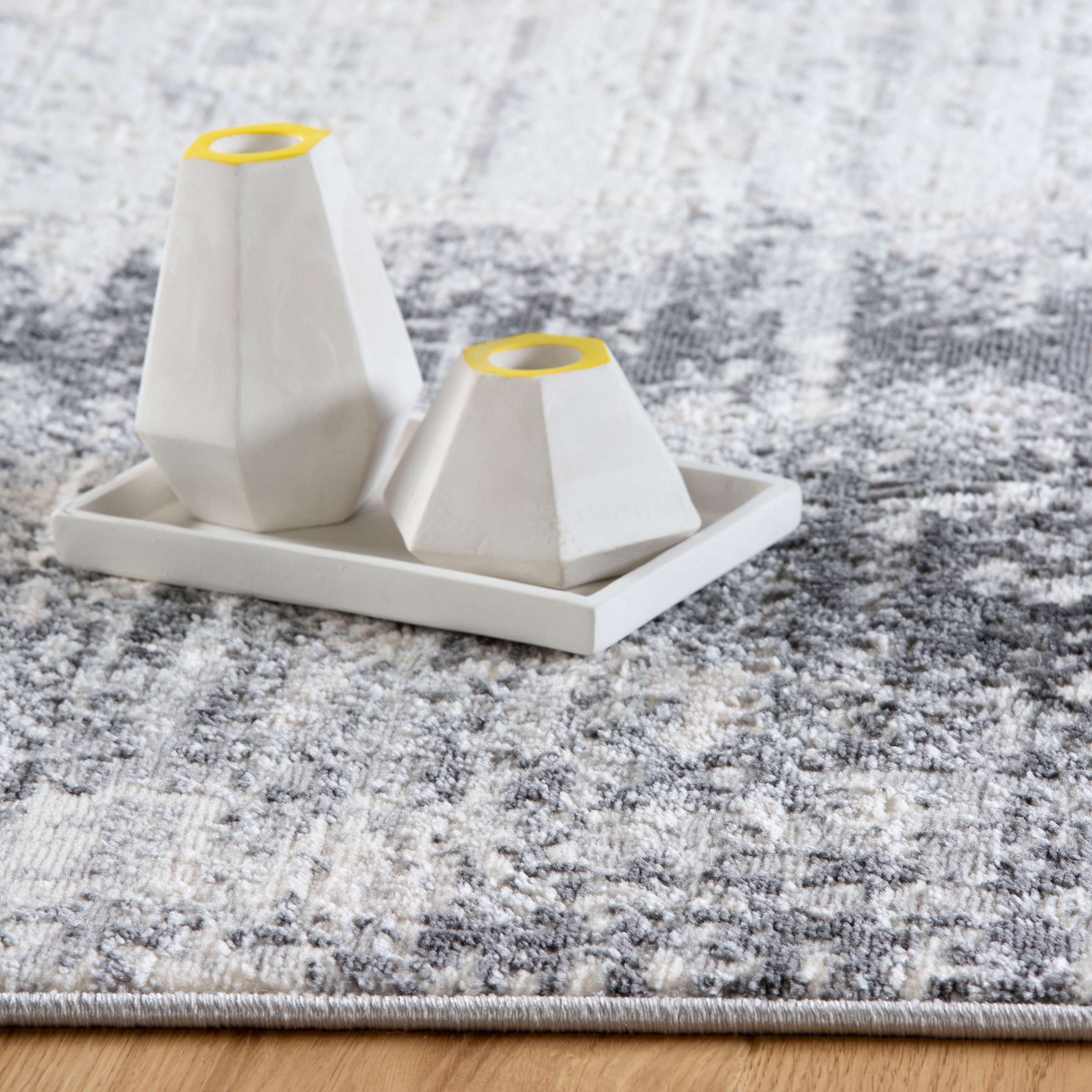5. Bild von Obsession Teppich »My Salsa 690«, rechteckig, Kurzflor, modernes & abstraktes Design, Used-Look, 3D-Effekt