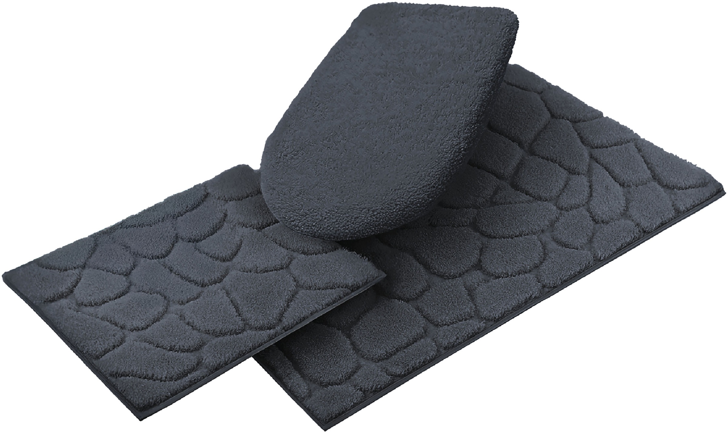 Grund Badematte »Ashtar, Badvorleger, Badezimmer Teppich, 3D-Design«, rutsc günstig online kaufen