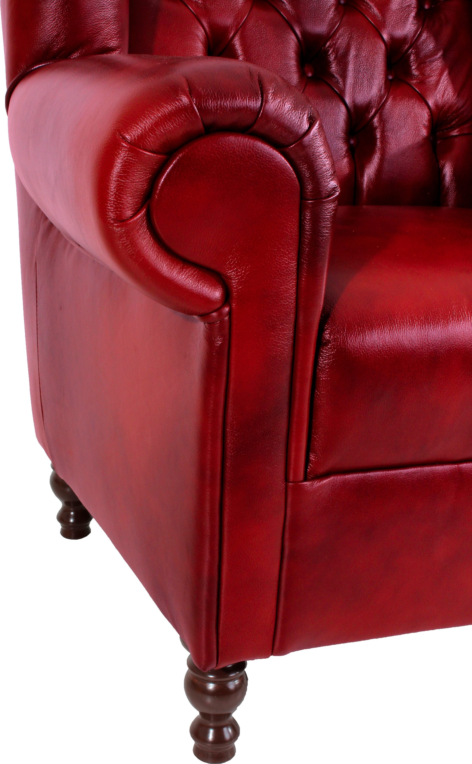 Max Winzer® Ohrensessel »Valerie Chesterfield Clubsessel der Extraklasse, hoher Sitzkomfort«, Retro und modern, mit edler Knopfheftung