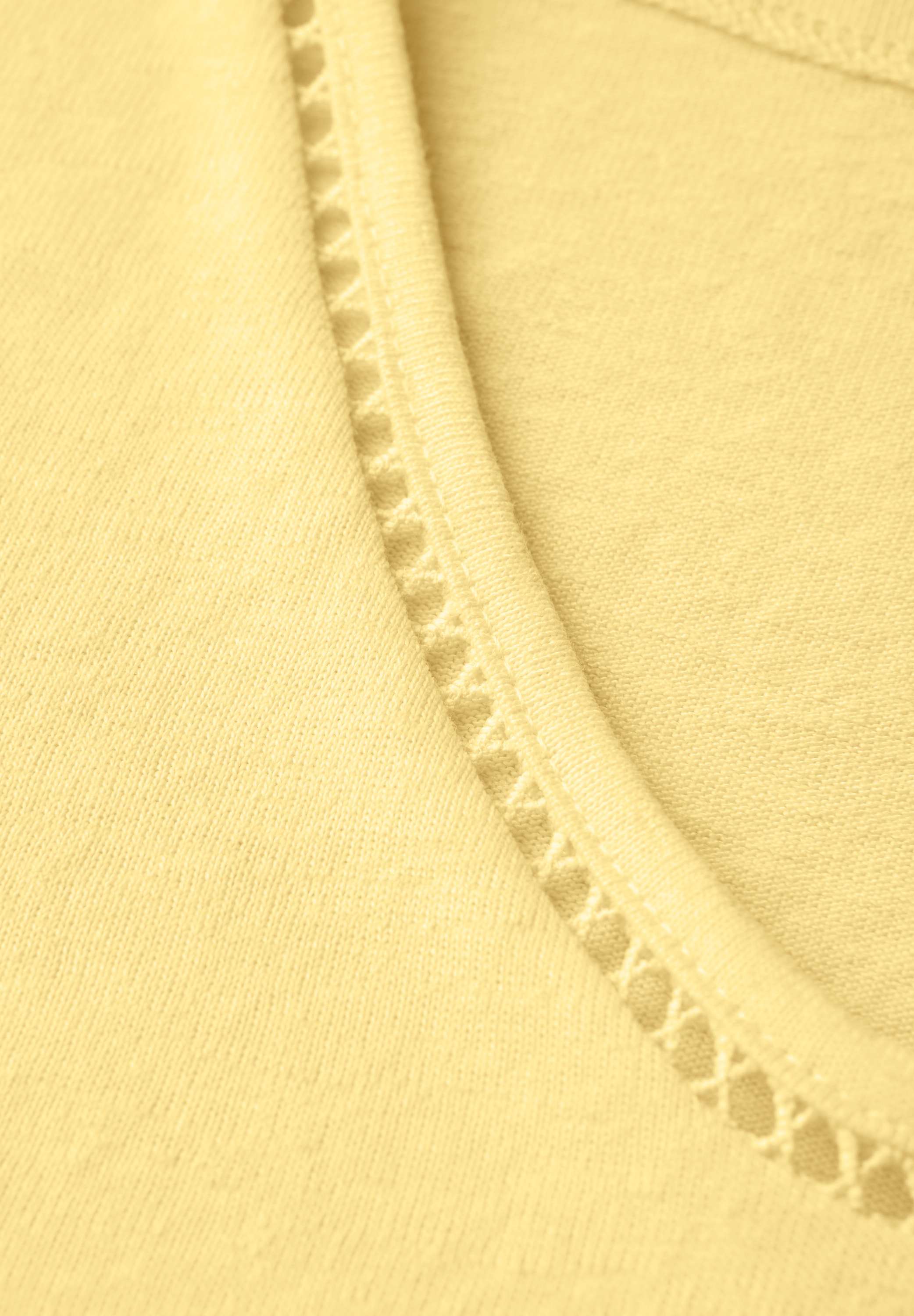 STREET ONE T-Shirt, mit Häkel-Details und Viskose