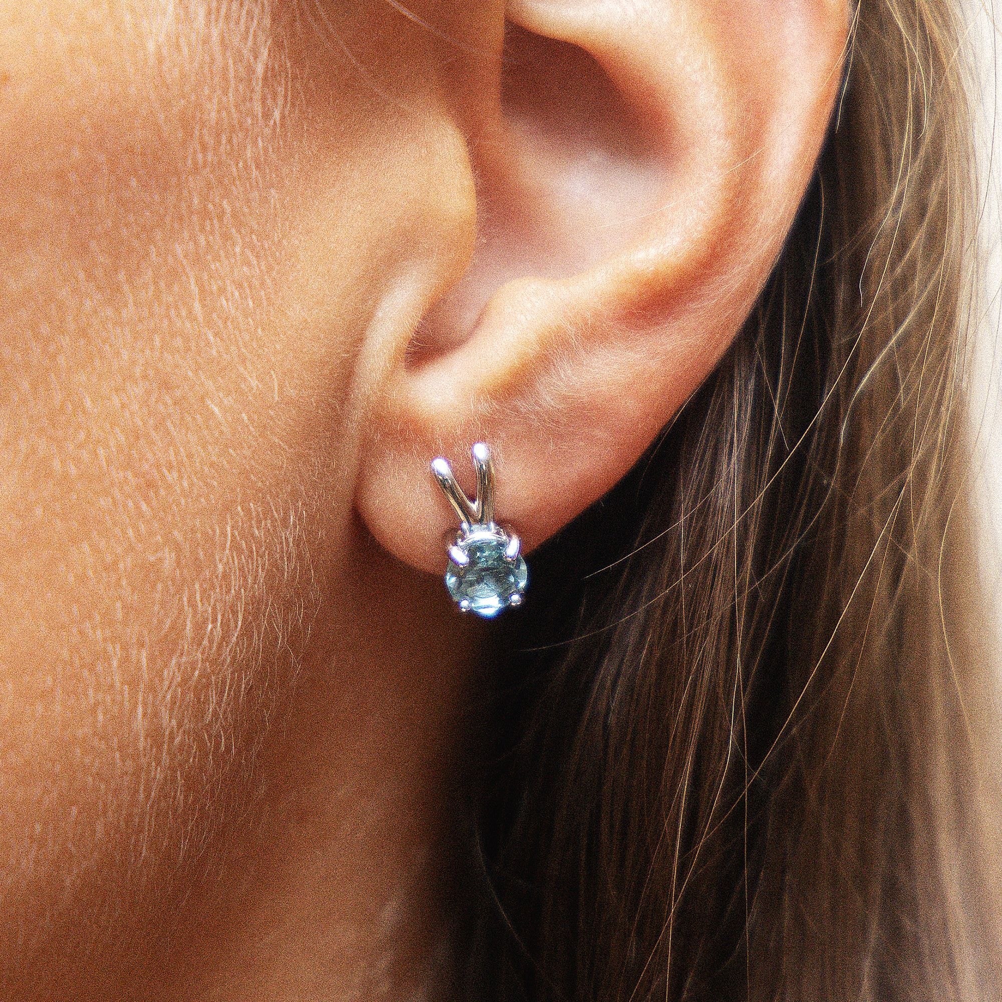 Zeeme Fingerring »Silber 925 rhodiniert mit Blautopas (beh.)«