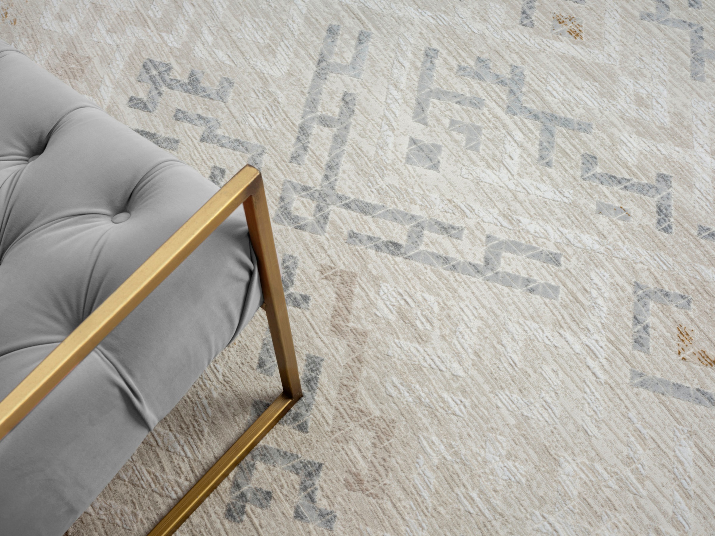 Myflair Möbel & Accessoires Teppich »My Type«, rechteckig, 10 mm Höhe, Kurzflor, Ethno-Style, besonders weich durch Microfaser, mit Fransen