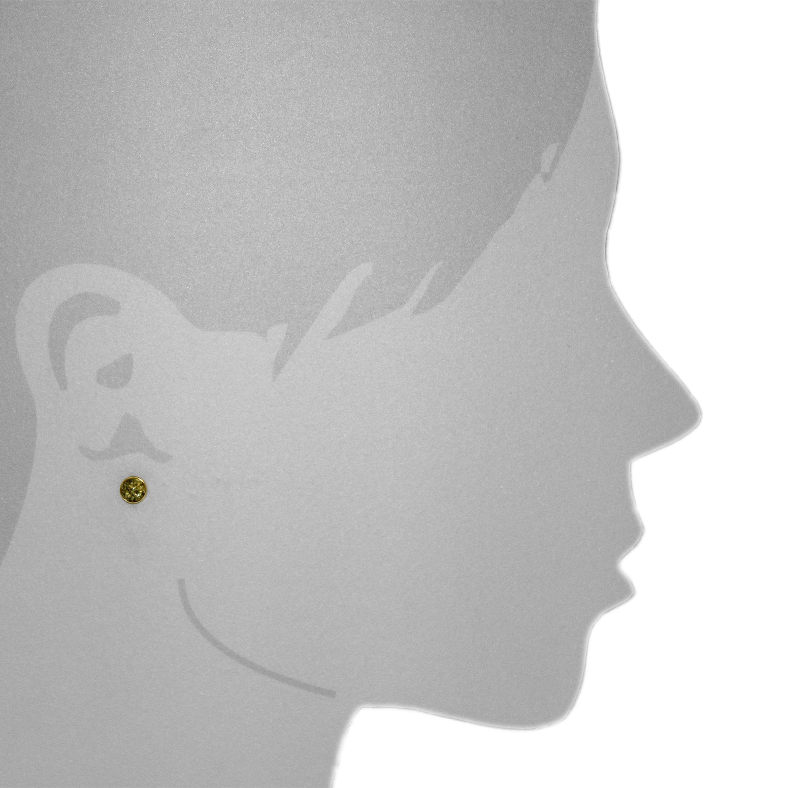 OSTSEE-SCHMUCK Paar Ohrstecker »Ostsee-Schmuck Ohrstecker Classic 6 mm Ohrstecker Classic 6 mm«, (2 tlg.)