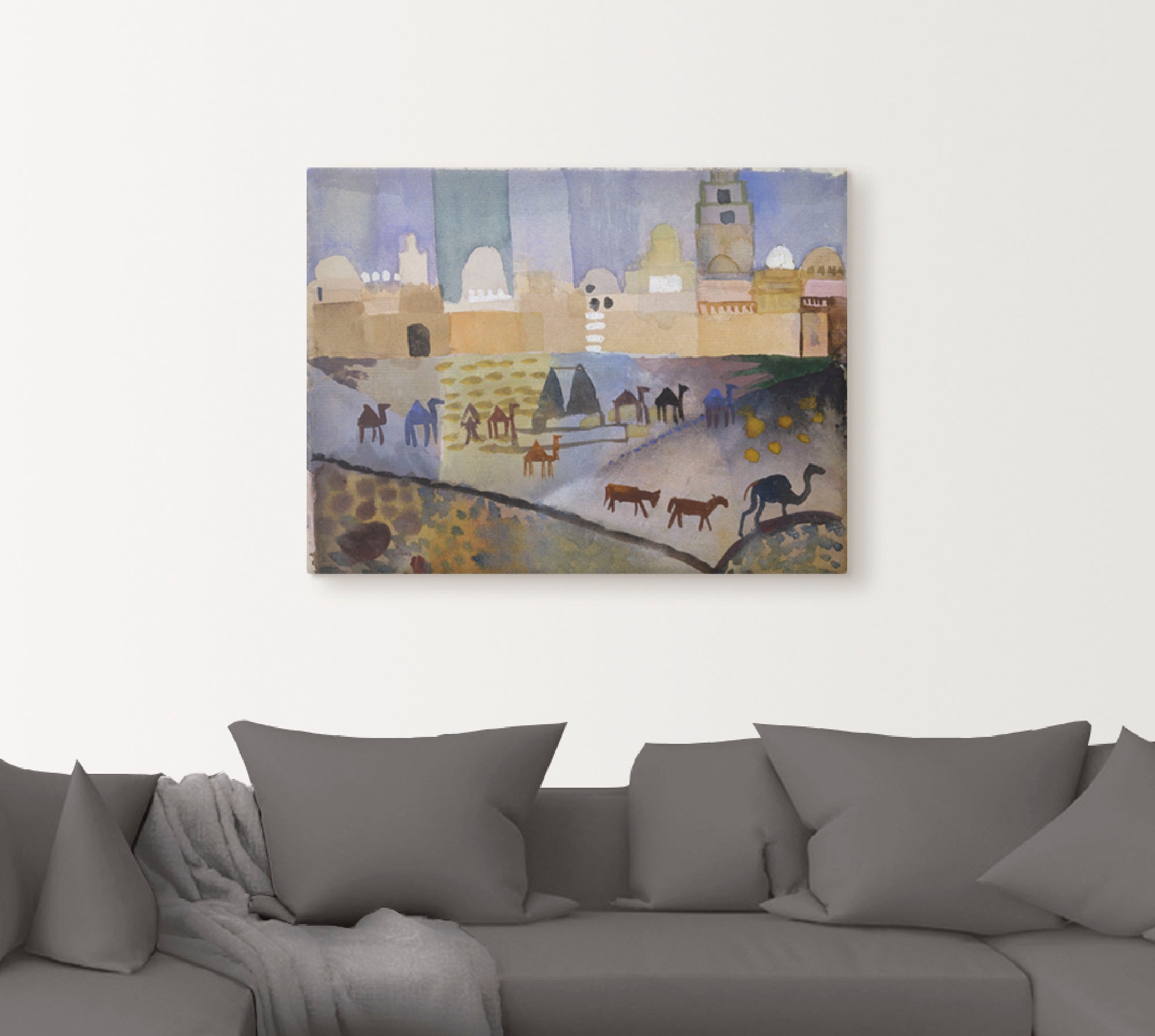 Artland Leinwandbild »Kairouan I. 1914.« Afrika 1 Stk. tlg. auf Keilrahmen günstig online kaufen