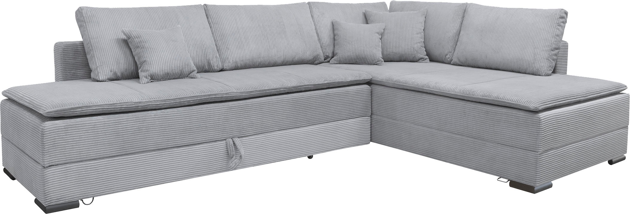 INOSIGN Ecksofa »Night & Day L-Form mit Dauer-Schlaffunktion, Cord-Bezug!«, günstig online kaufen