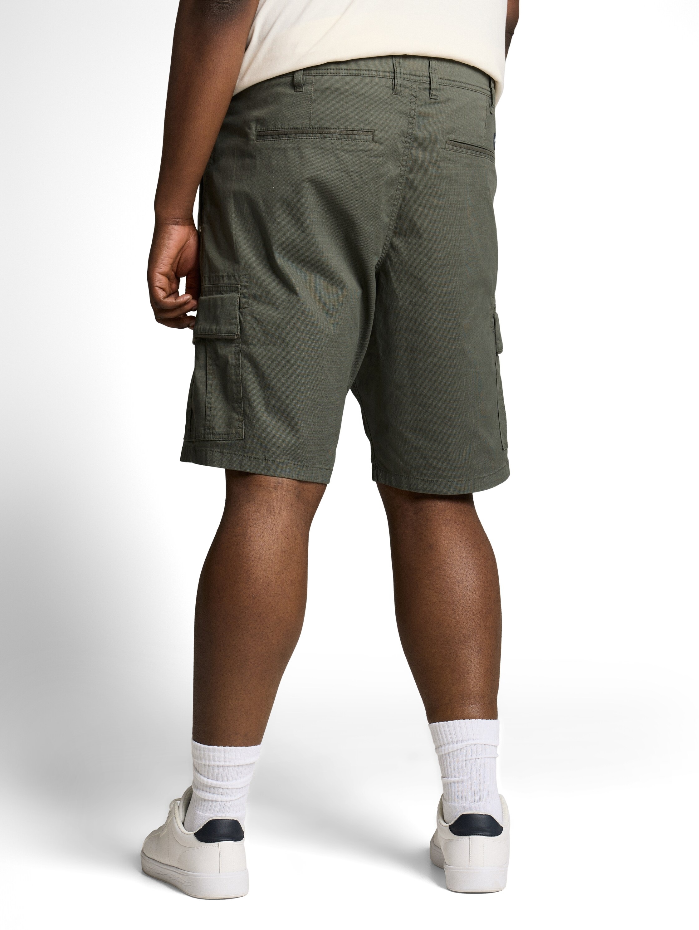 TOM TAILOR PLUS Cargohose  Cargo-Shorts mit Stretch