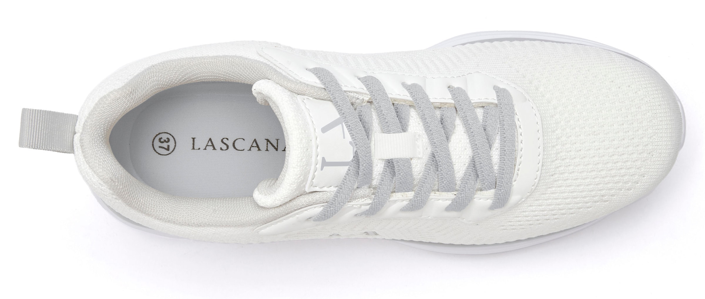 LASCANA Sneaker, Freizeitschuh, Halbschuh im sportiven Look VEGAN