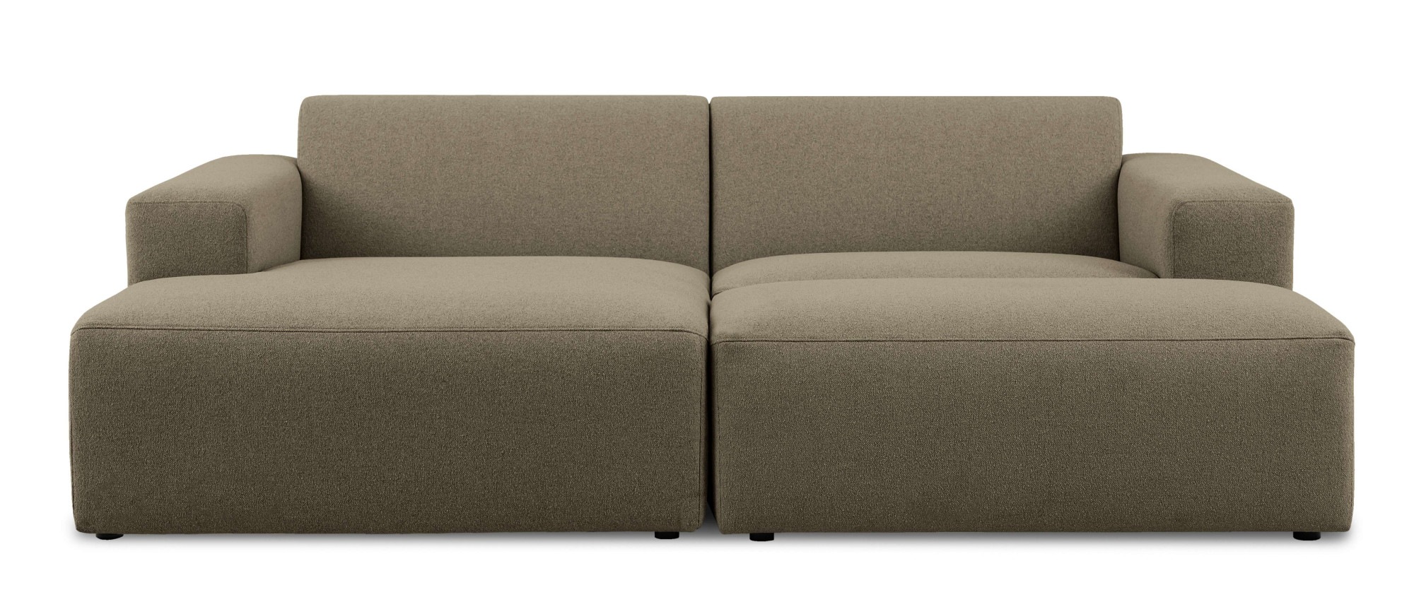 INOSIGN Ecksofa »Koa,228cm, L-Form, Modulsofa, Webstoff, Cord, Struktur, Ch günstig online kaufen