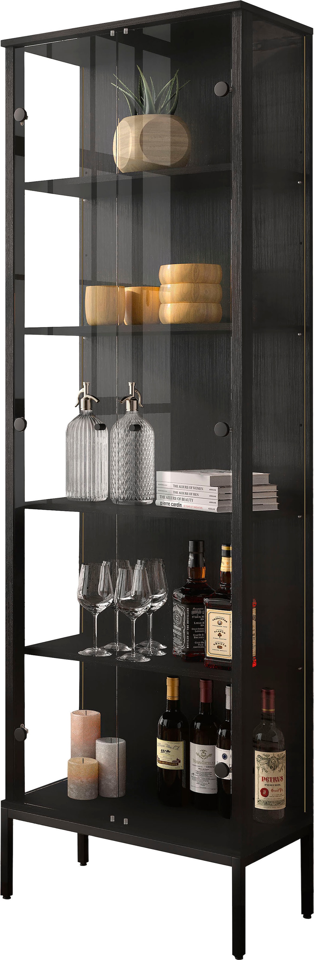 fif möbel Vitrine »STEP«, (1 St.), Standvitrine, Vitrinenschrank, Glasvitri günstig online kaufen