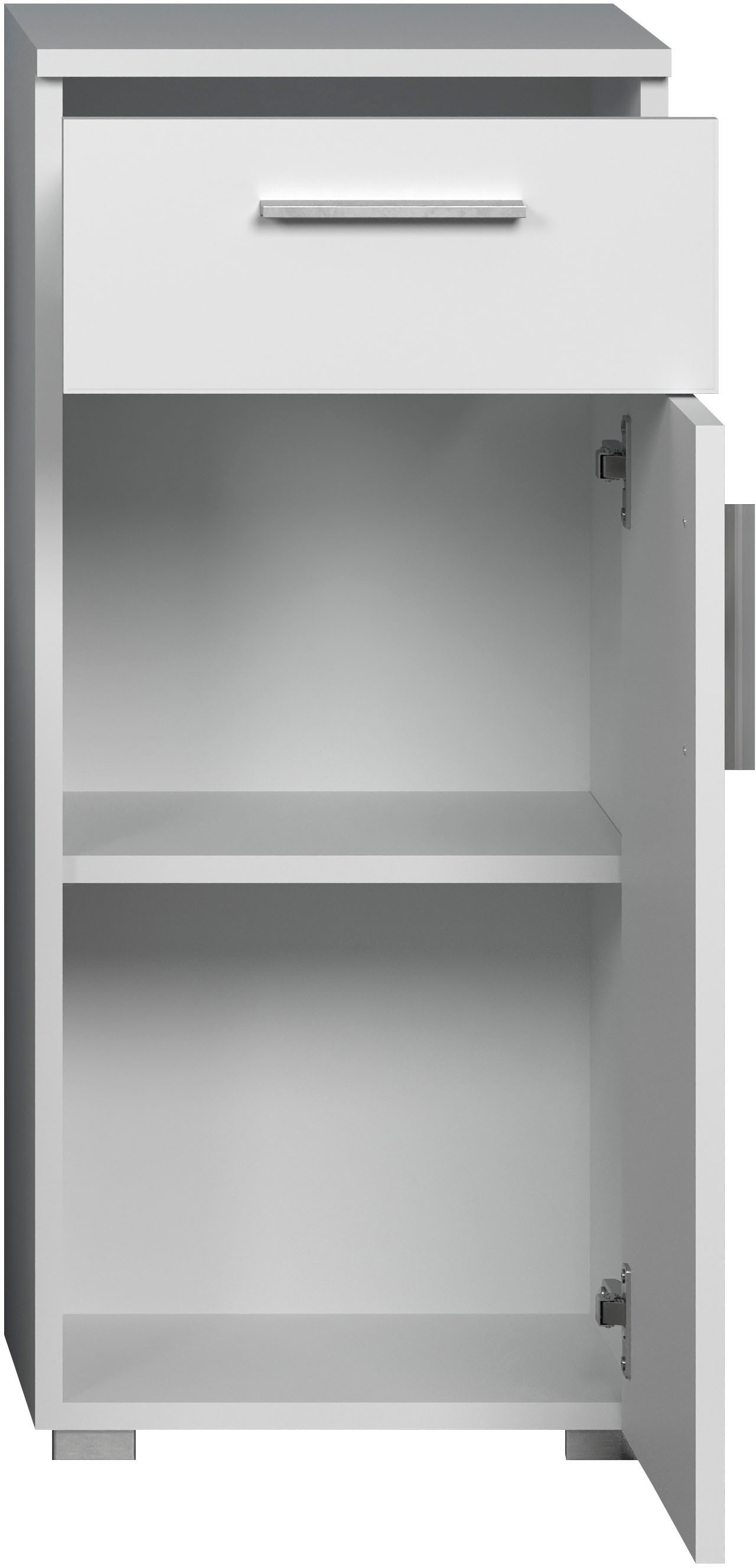 welltime Unterschrank »Prag«, (1 St.), Standschrank mit 1 Tür, 1 Schublade - (B/T/H) 37/31/83 cm