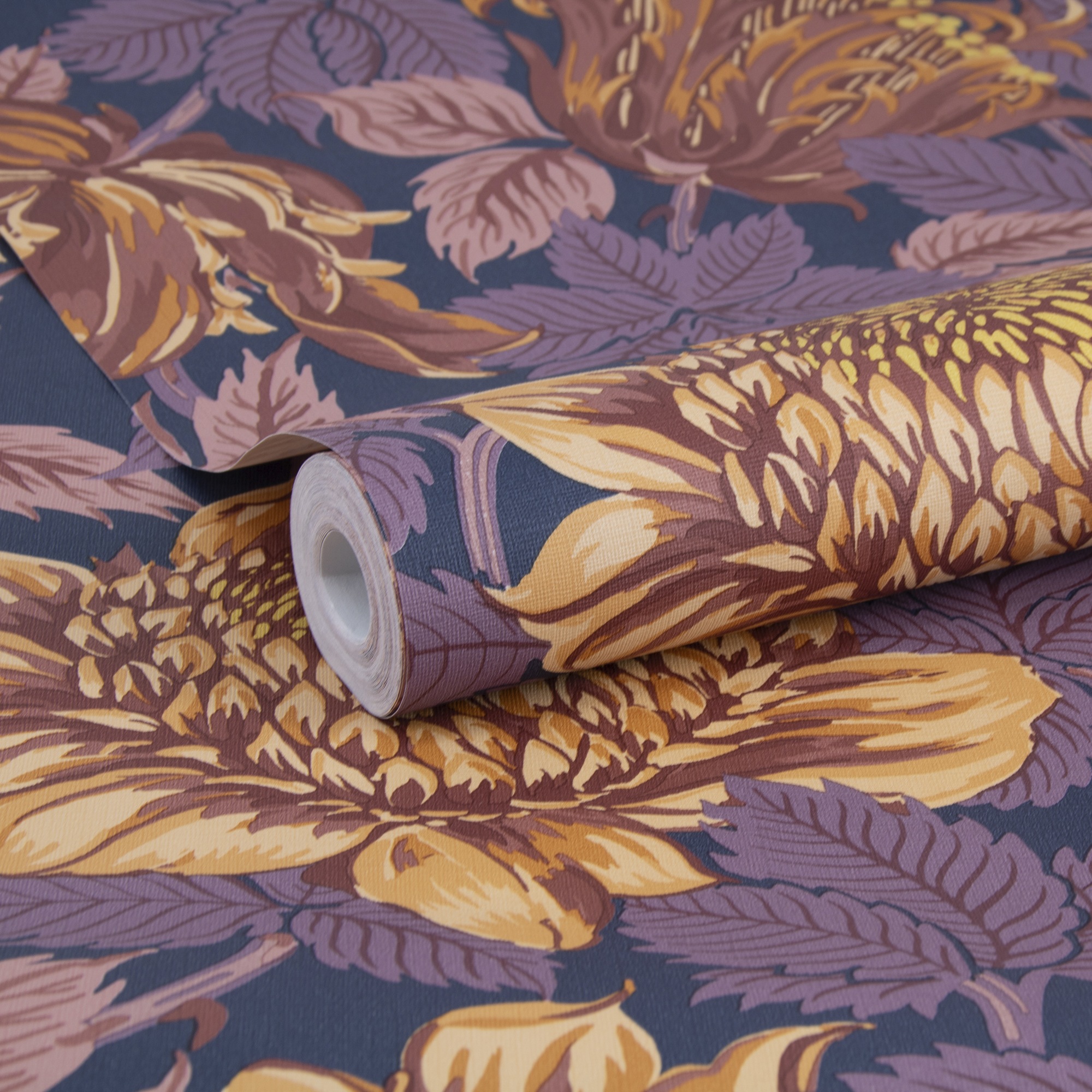 Sublime Vliestapete »FLOWER BURGUNDY«, geblümt, Design Tapeten