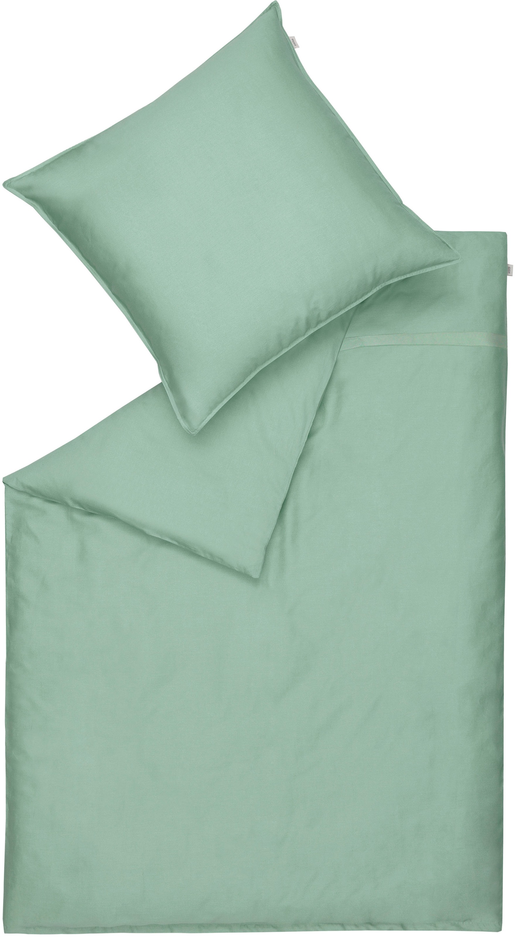 SCHÖNER WOHNEN Kollektion Bettwäsche-Set   ¦ grau ¦ Maße (cm): B: 200 H: 1 günstig online kaufen
