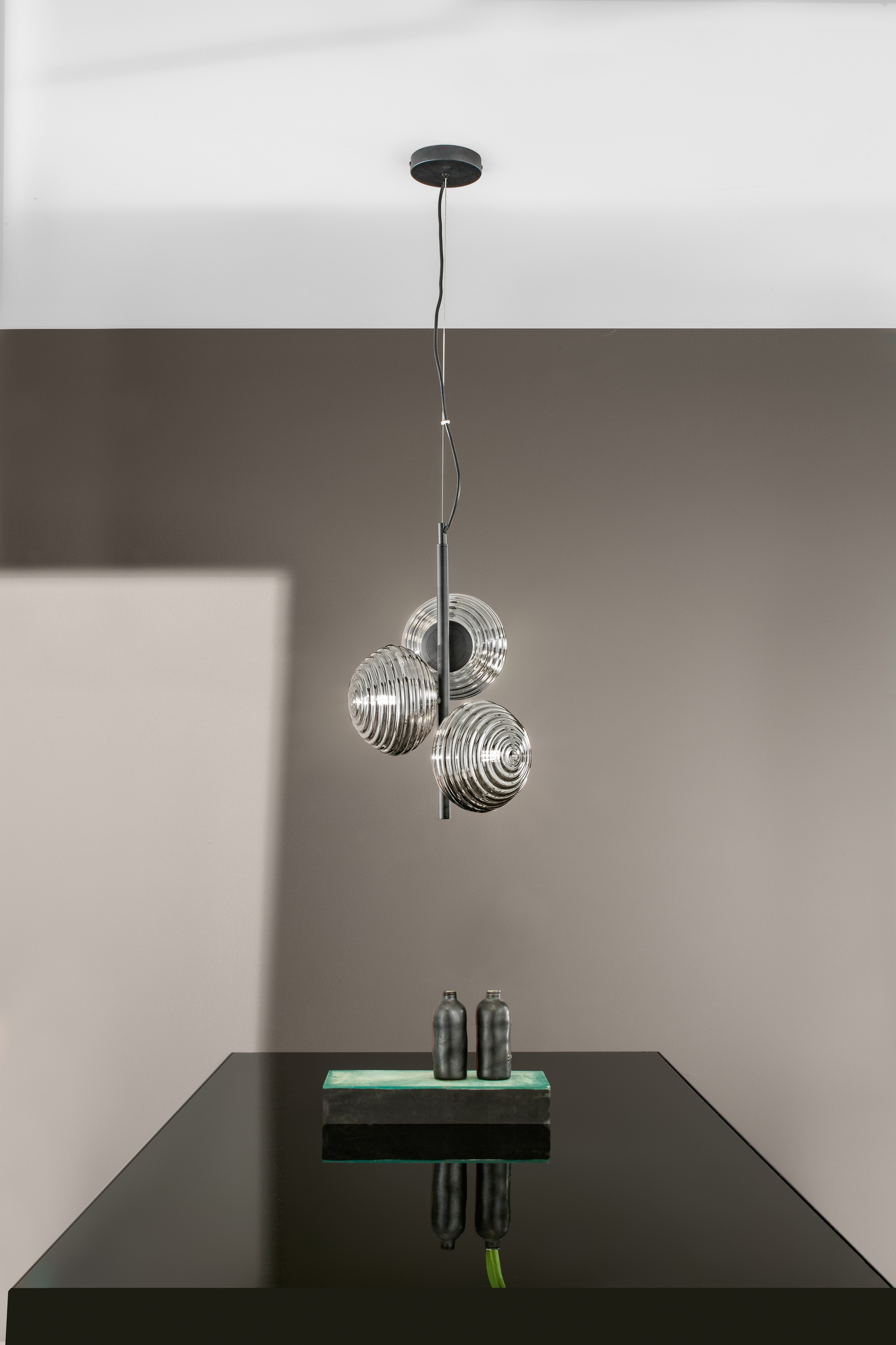 ECO-LIGHT Pendelleuchte »Pendelleuchte RIPPLE«, 3 flammig, Leuchtmittel E27 günstig online kaufen