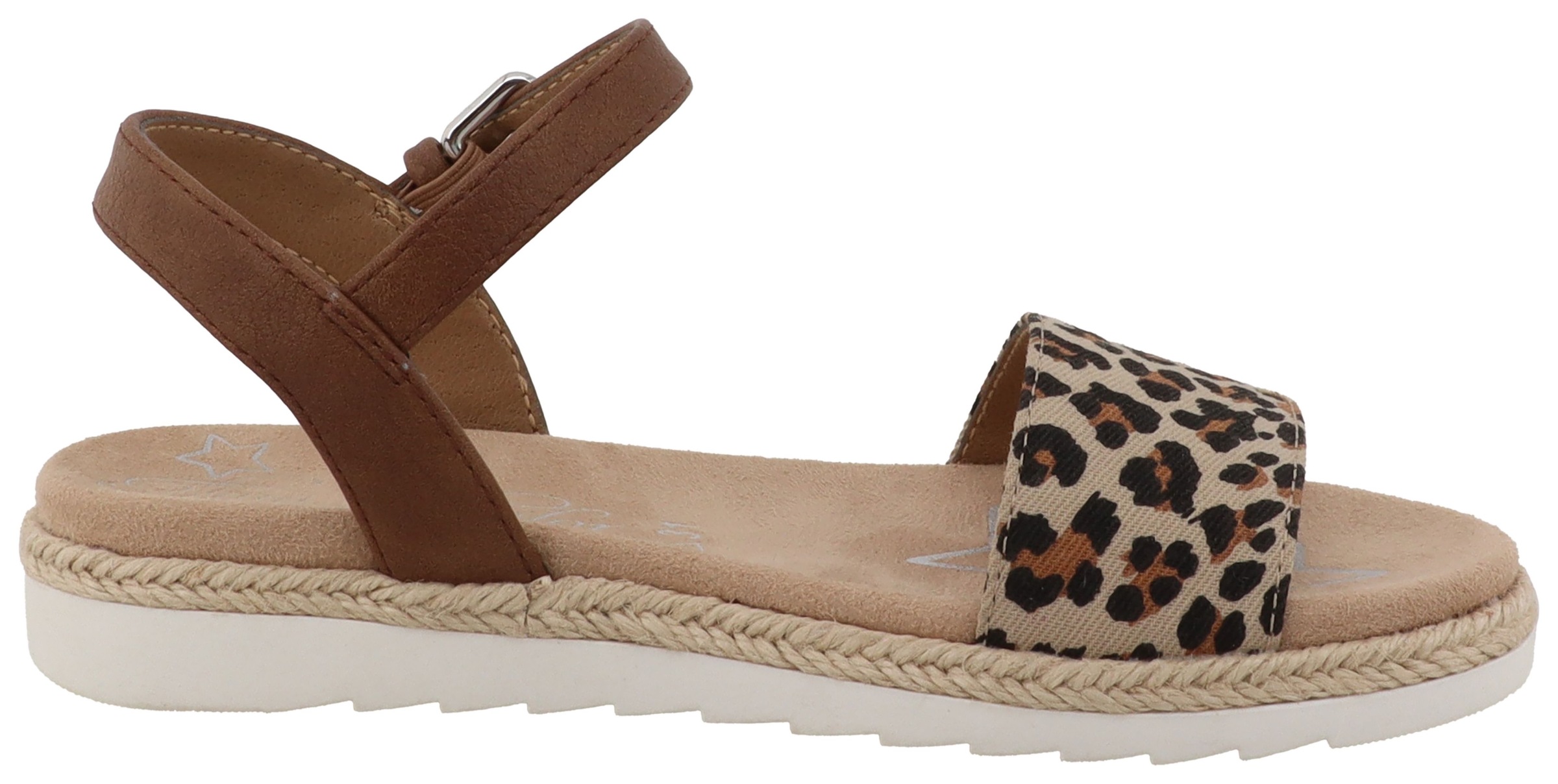 TOM TAILOR Riemchensandale »Resa«  Sommerschuh, Sandalette im angesagten Animal-Look