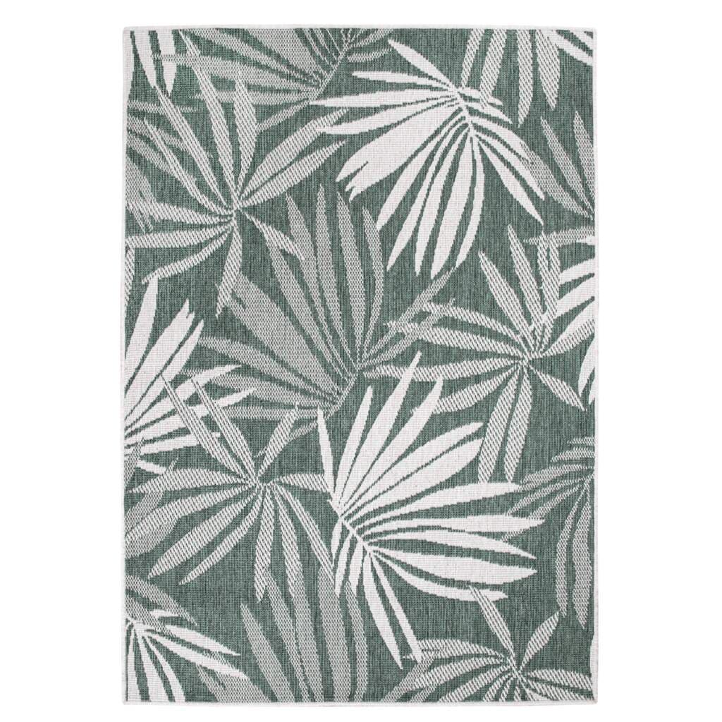 Carpet City Outdoorteppich »DUO RUG 5771«, rechteckig, 5 mm Höhe, Wendeteppich Wetterfest In- & Outdoor, Balkon, Terrasse, Wohnzimmer