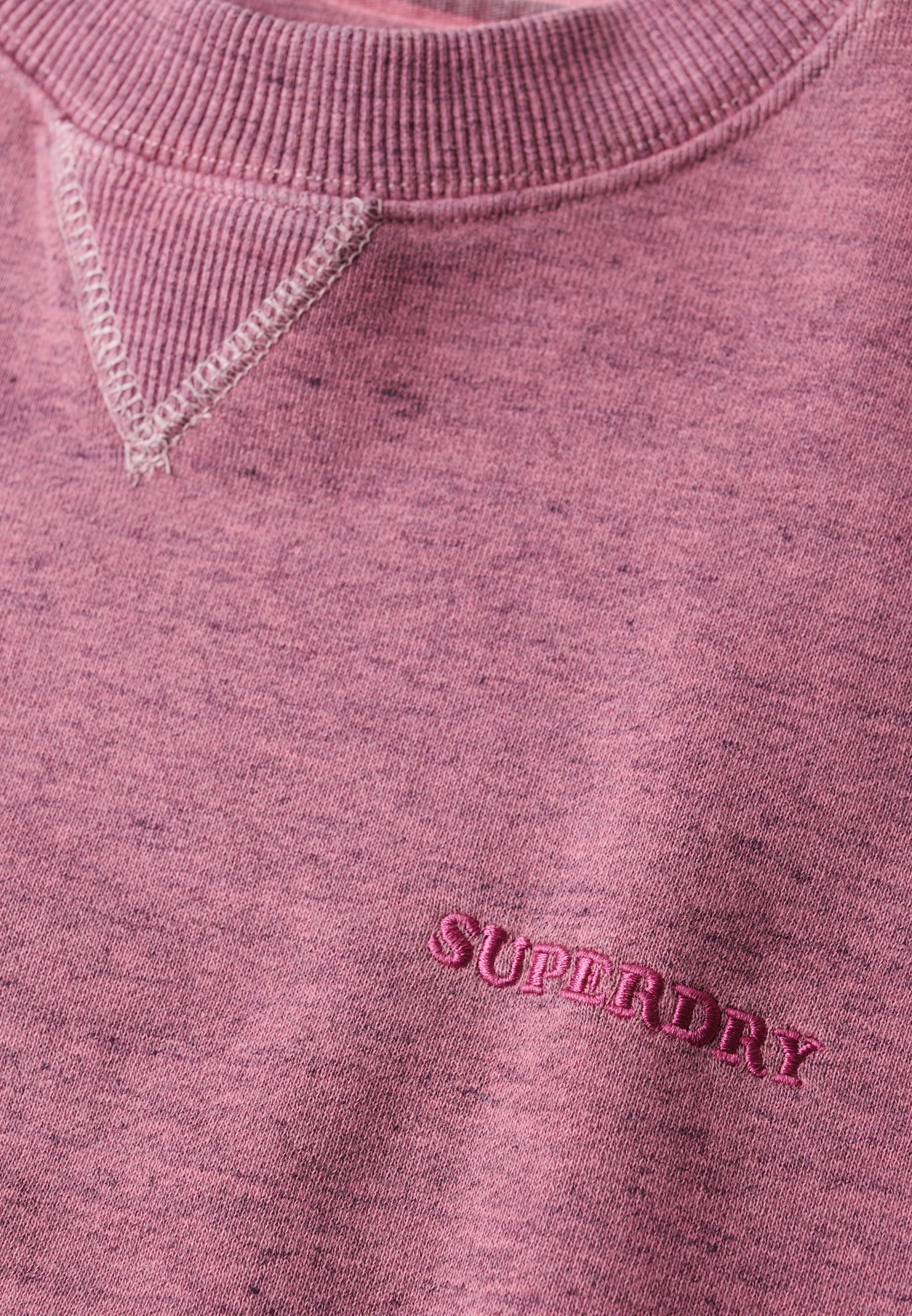 Superdry Sweatshirt »ESSENTIAL LOGO OVERDYED SWEAT«