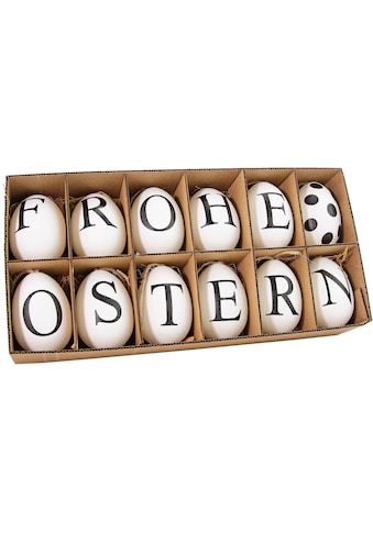 Osterei »Ostereier mit Schriftzug«