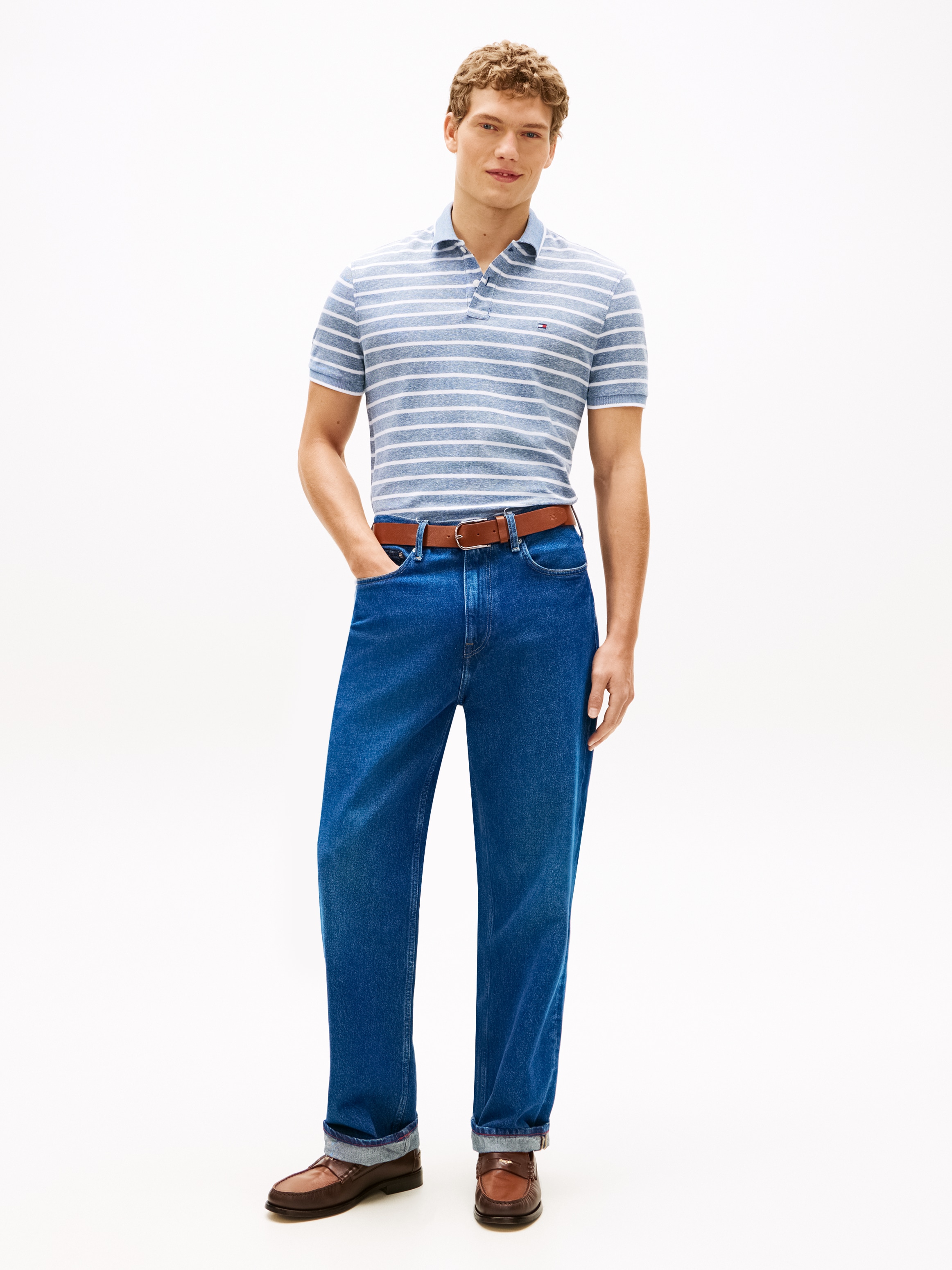 Tommy Hilfiger Poloshirt »LINEN PIQUE REGULAR«