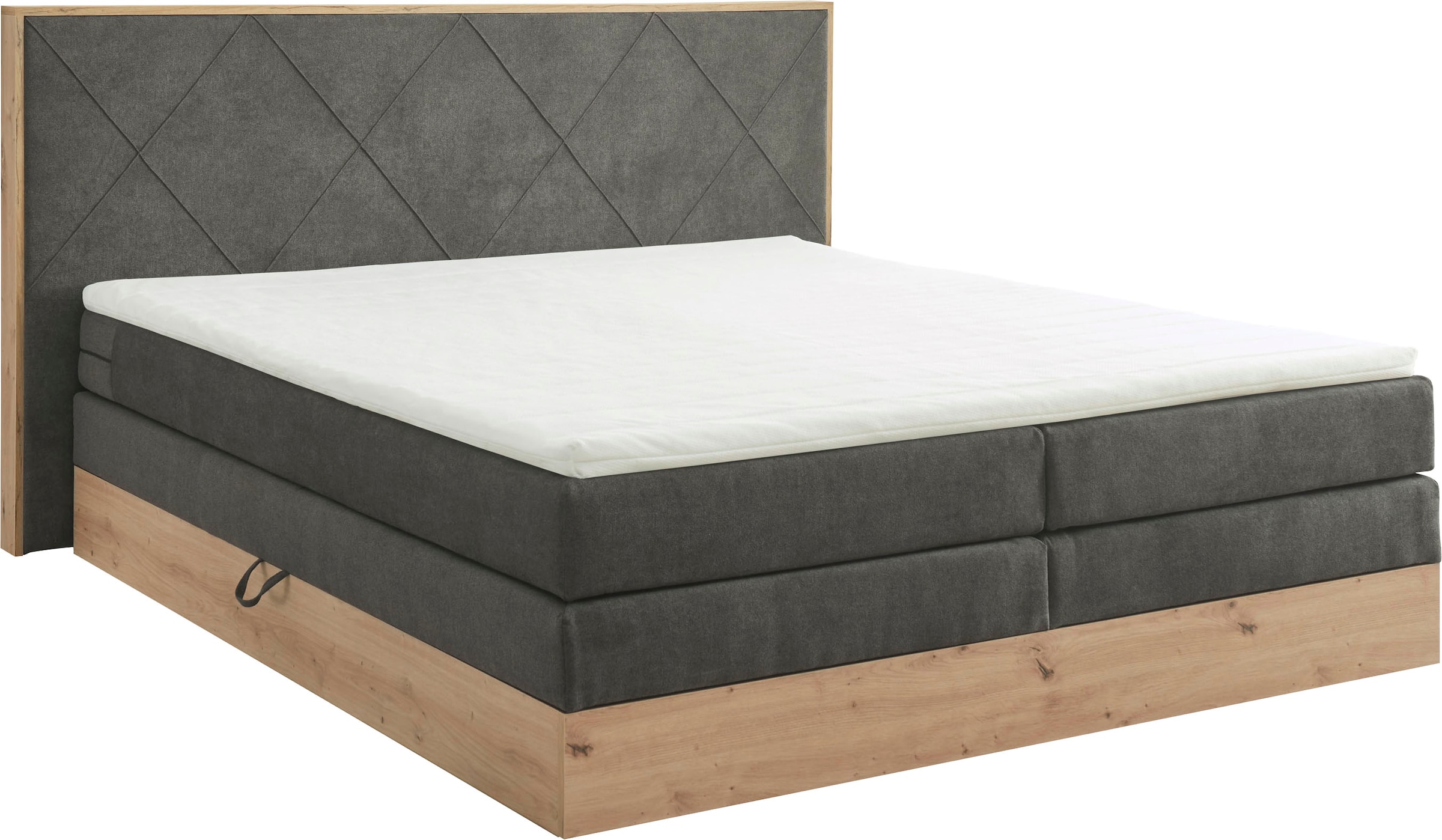 ED EXCITING DESIGN Boxspringbett »Bellevue«, inkl. Bettkasten, wahlweise mi günstig online kaufen