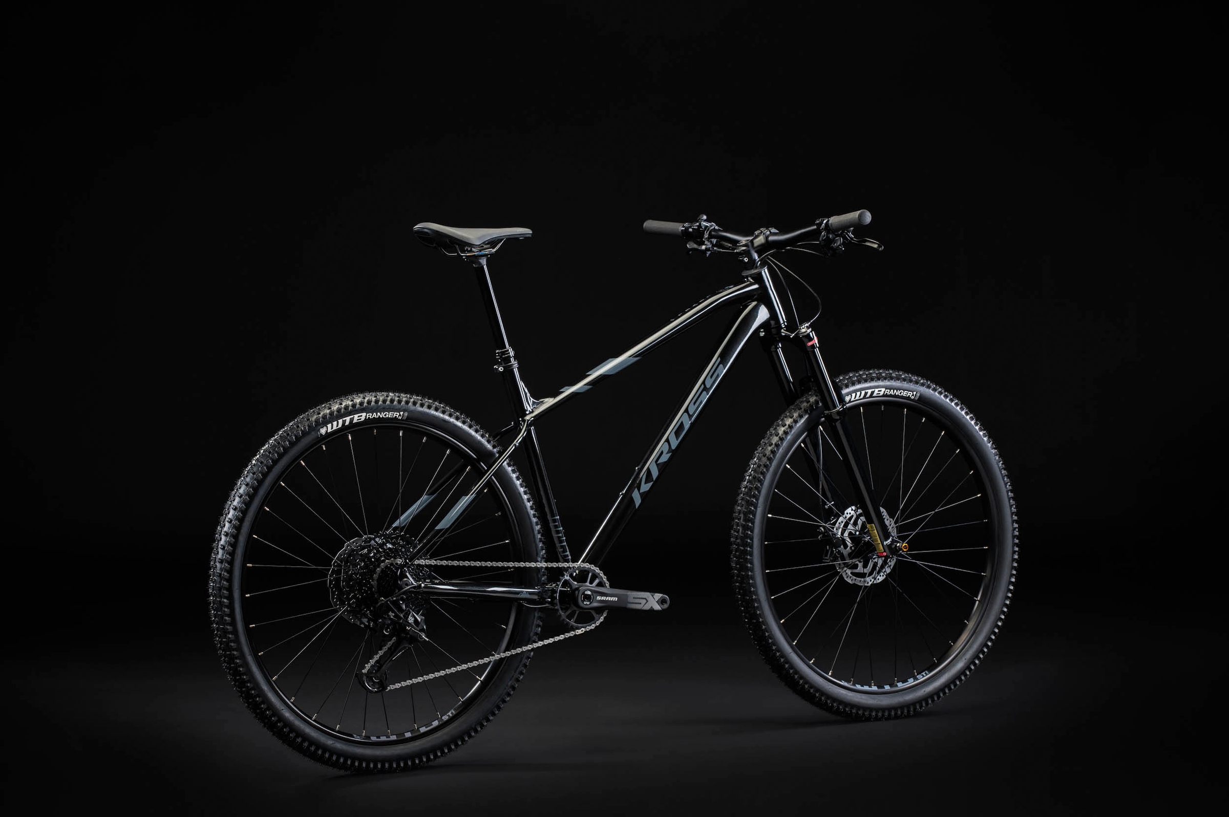 Kross Mountainbike »Hardtail Level 6.0«, 12 Gang, SRAM, NX EAGLE Schaltwerk, Kettenschaltung