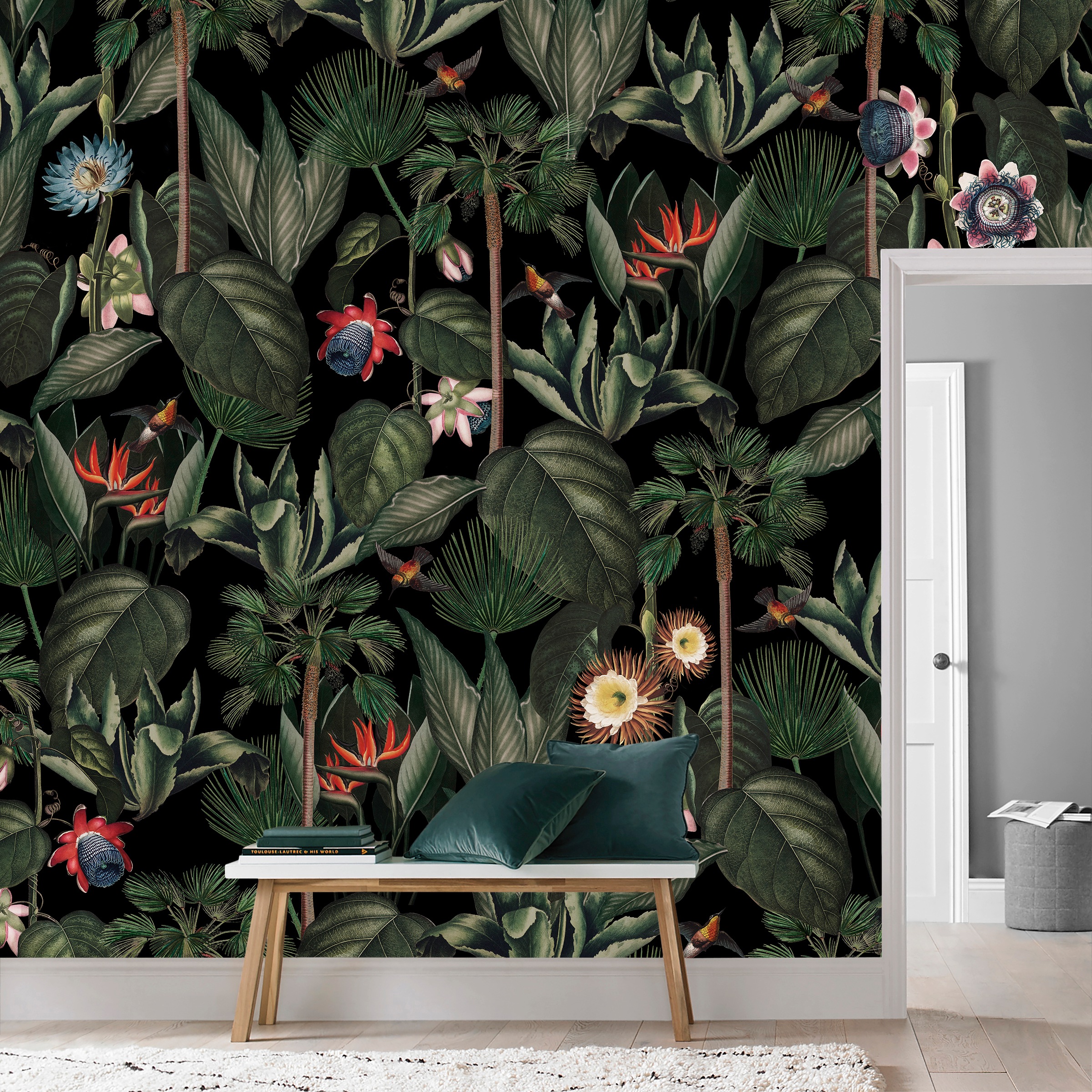 Art for the home Fototapete »Yara«, botanisch, Bunt - 300x280cm