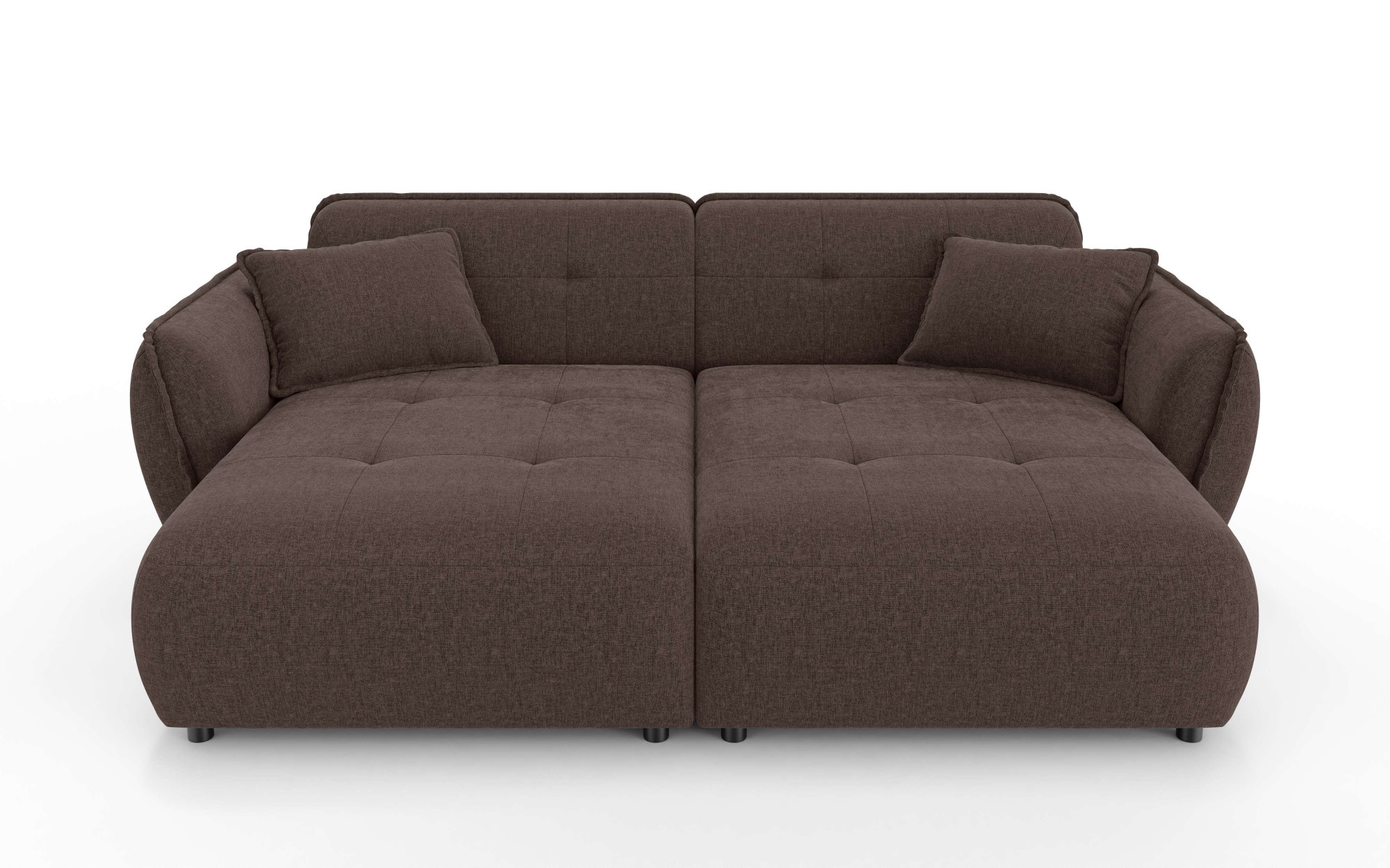 Home affaire Big-Sofa »MIRELDA Design-Sofa mit Steppungen, extra tief, Breite 251 cm«