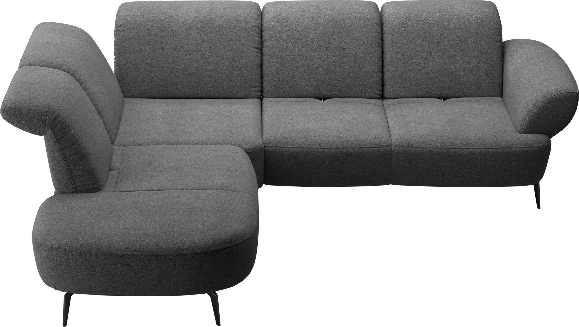 sit&more Ecksofa "Dance, L-Form, inkl. Sitztiefenverstellung", inkl. Click& günstig online kaufen