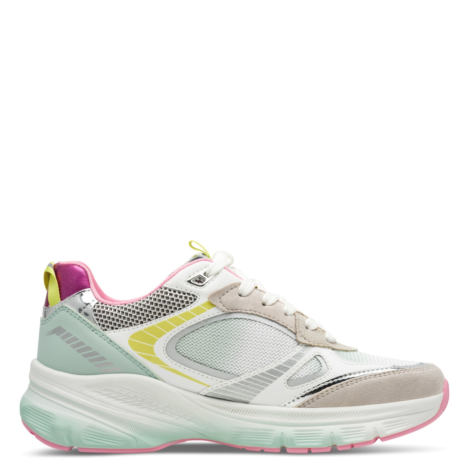Tamaris Plateausneaker  , Freizeitschuh, Halbschuh, Schnürschuh in farbenfrohen Design