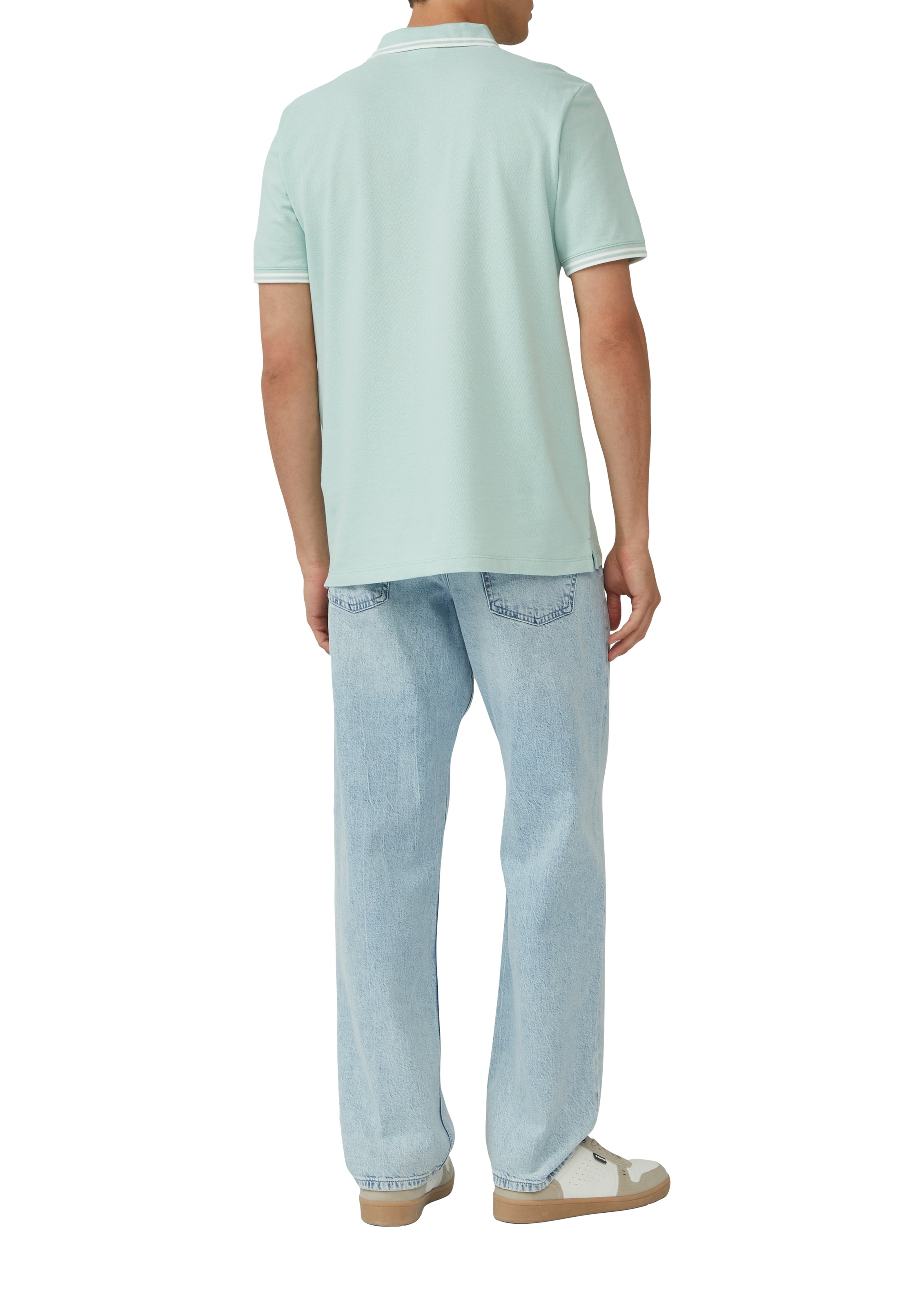 s.Oliver Poloshirt, mit Logo Schriftzug