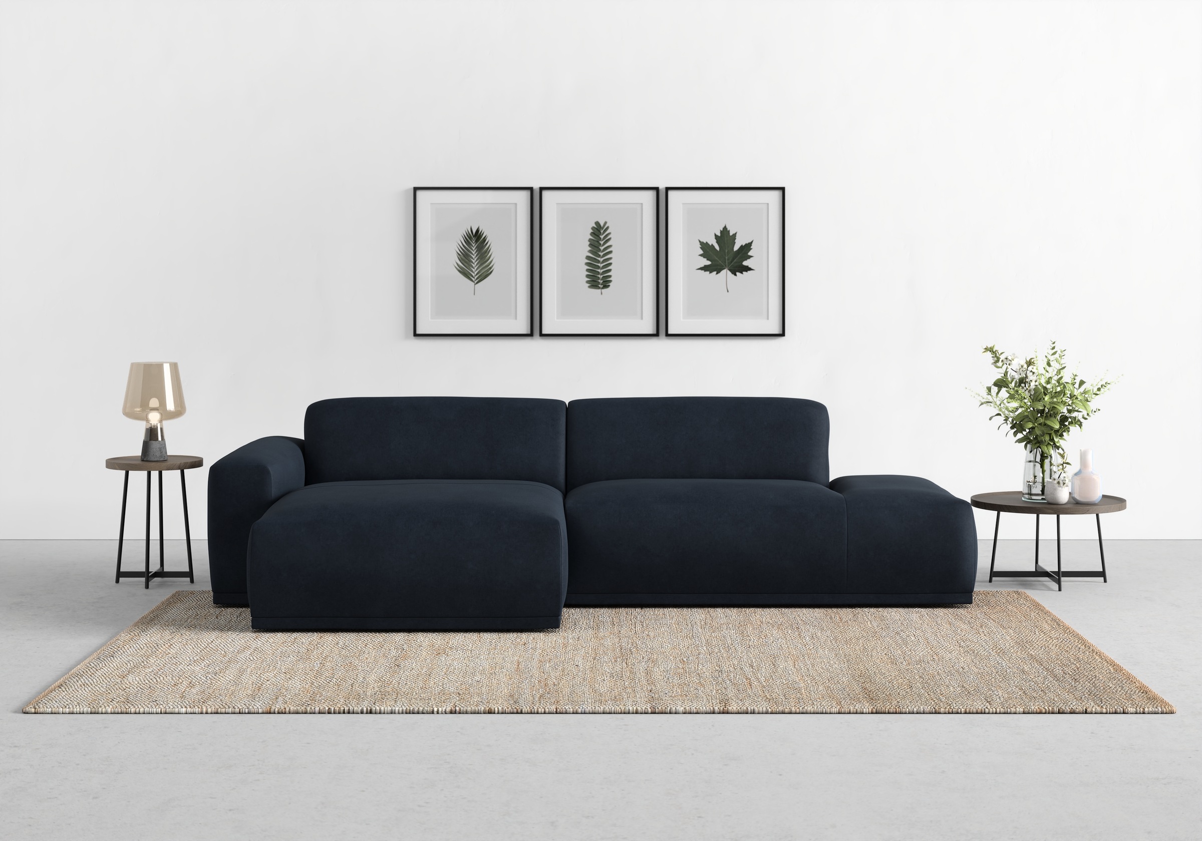 TRENDMANUFAKTUR Ecksofa »Braga, mit hochwertigem Kaltschaum, L-Form, in Cor günstig online kaufen