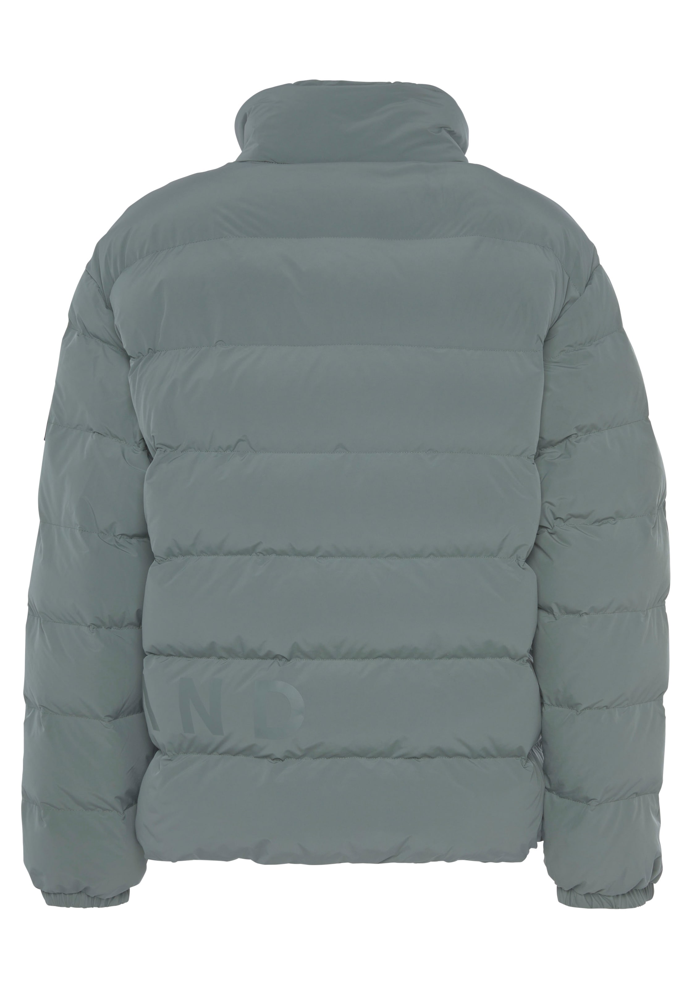 Elbsand Steppjacke, mit großem seitlichen Logo-Print