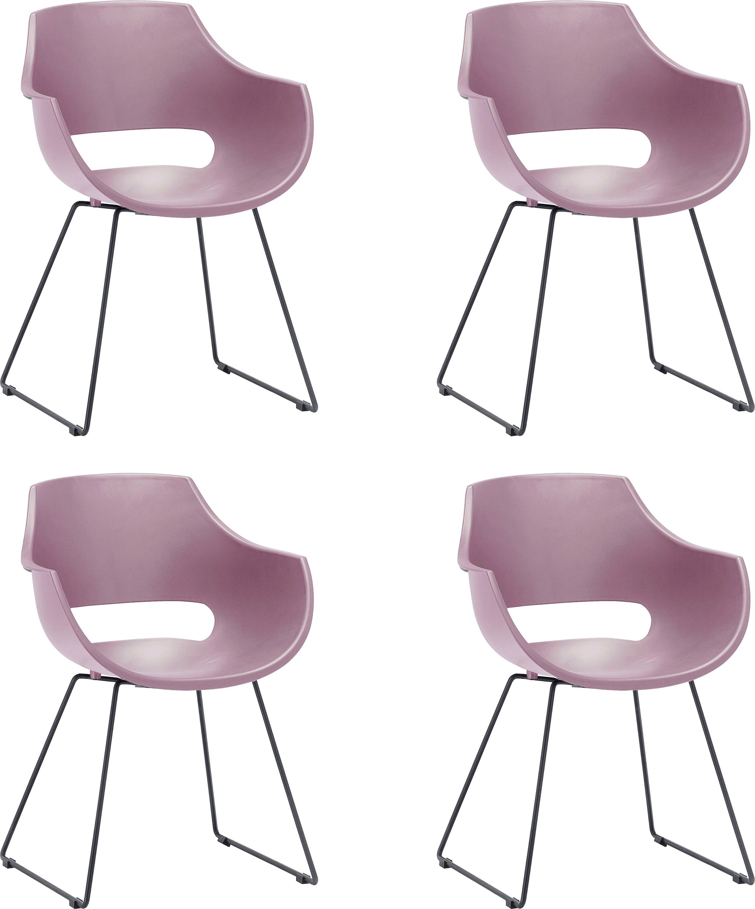 »Rockville«, online Kg Schalenstuhl 120 Stuhl belastbar (Set), bis 4 bestellen St., furniture MCA