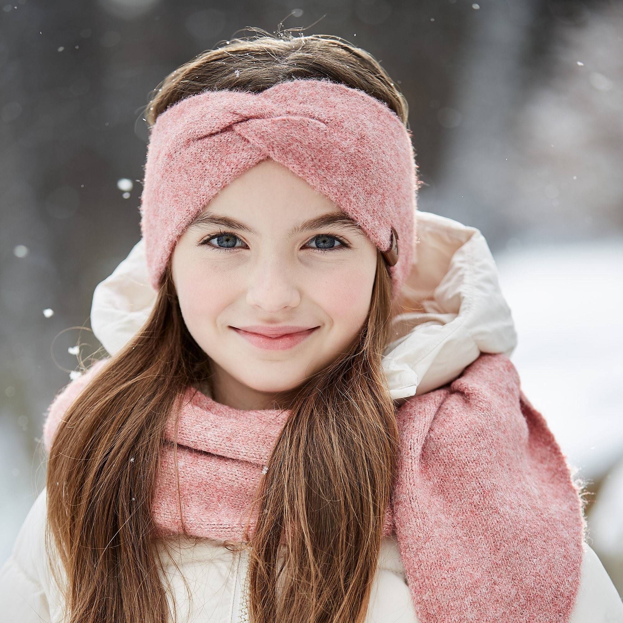 MAXIMO Stirnband doppelt gestrickt, wärmend, weich