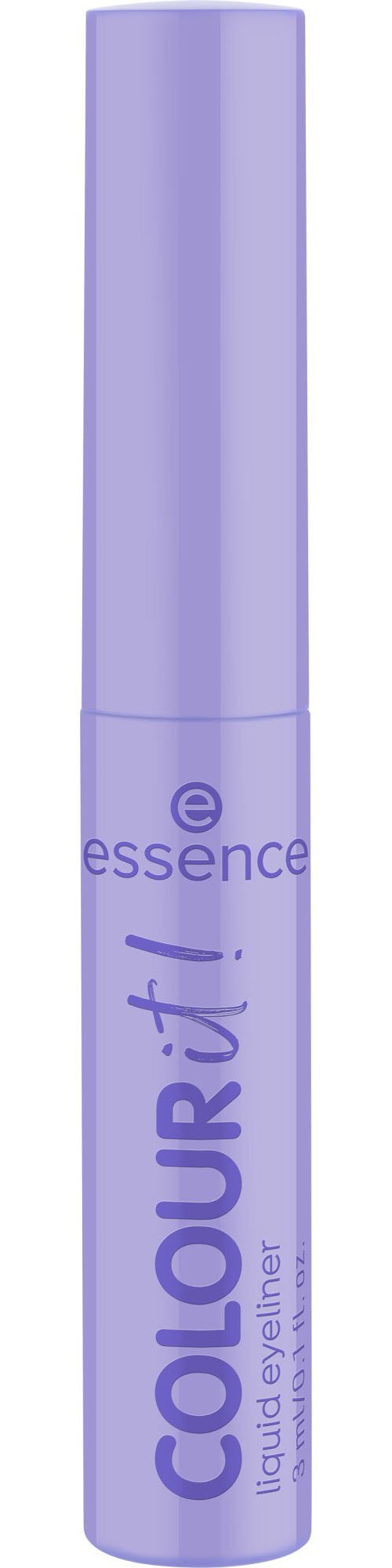Essence Eyeliner »COLOUR it! liquid eyeliner«, (Set, 3 tlg.), Präzise Pinselspitze für müheloses Zeichnen definierter Linien.