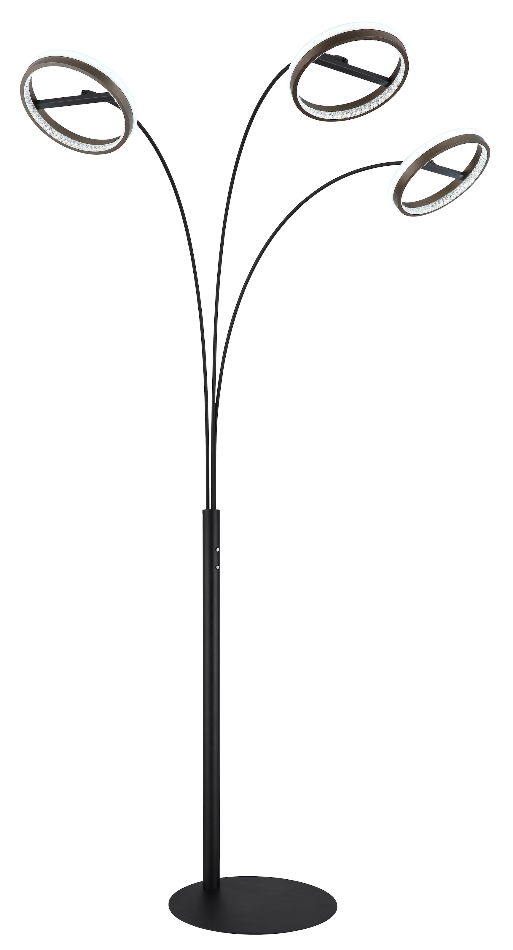 GLOBO LIGHTING Stehlampe »DELLA« LED-Modul 1 Stk. warmweiß - kaltweiß